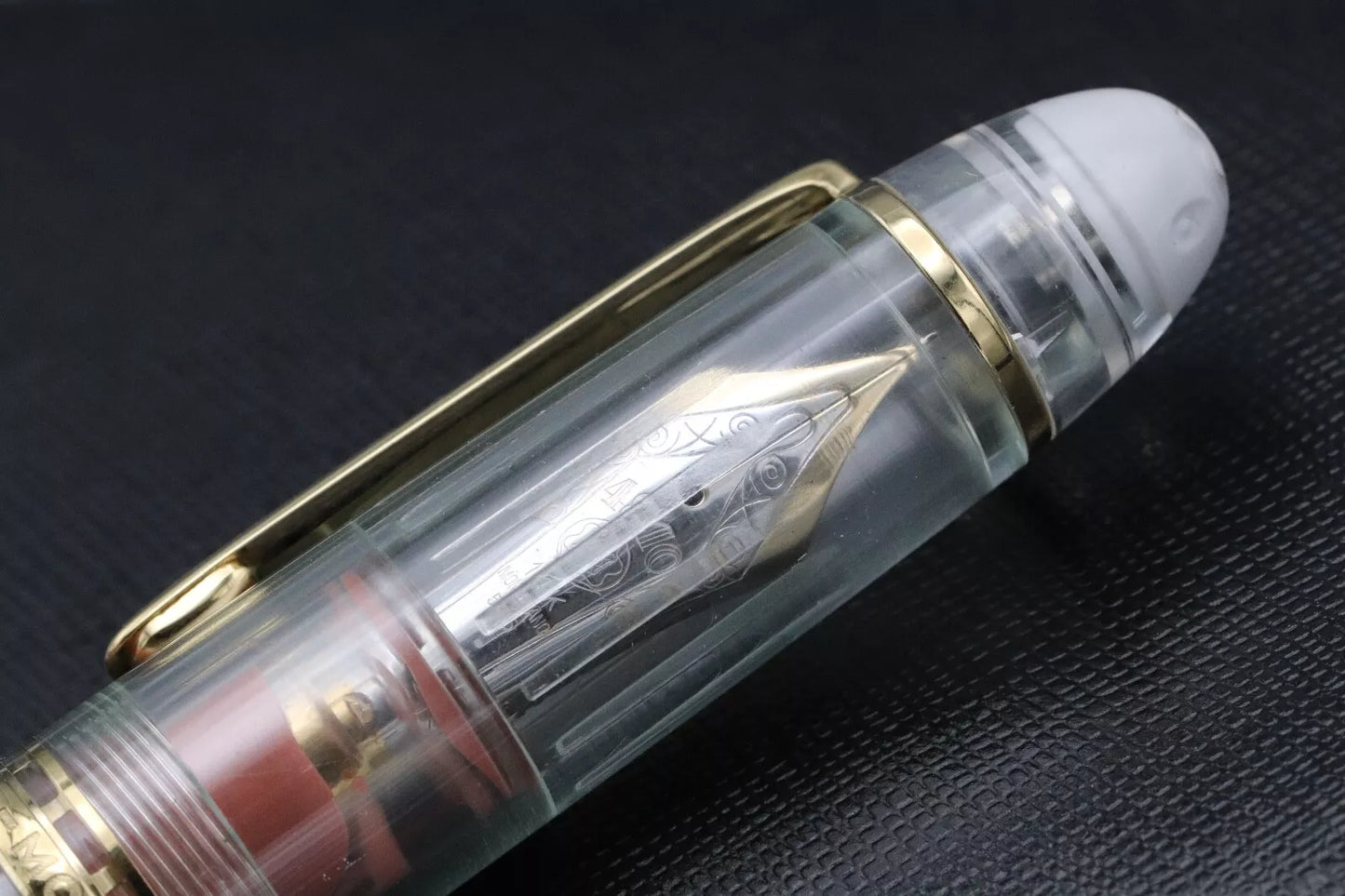 Montblanc Meisterstuck 149 Demonstrator Fountain Pen - UNUSED - RARE - EF NIB image 7