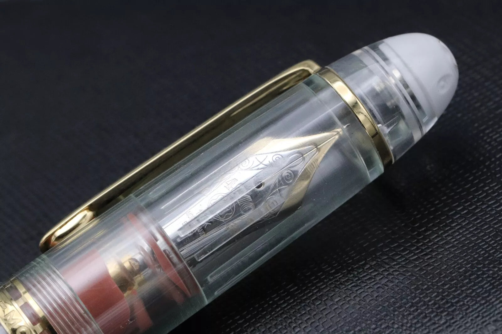 Montblanc Meisterstuck 149 Demonstrator Fountain Pen - UNUSED - RARE - EF NIB image 7