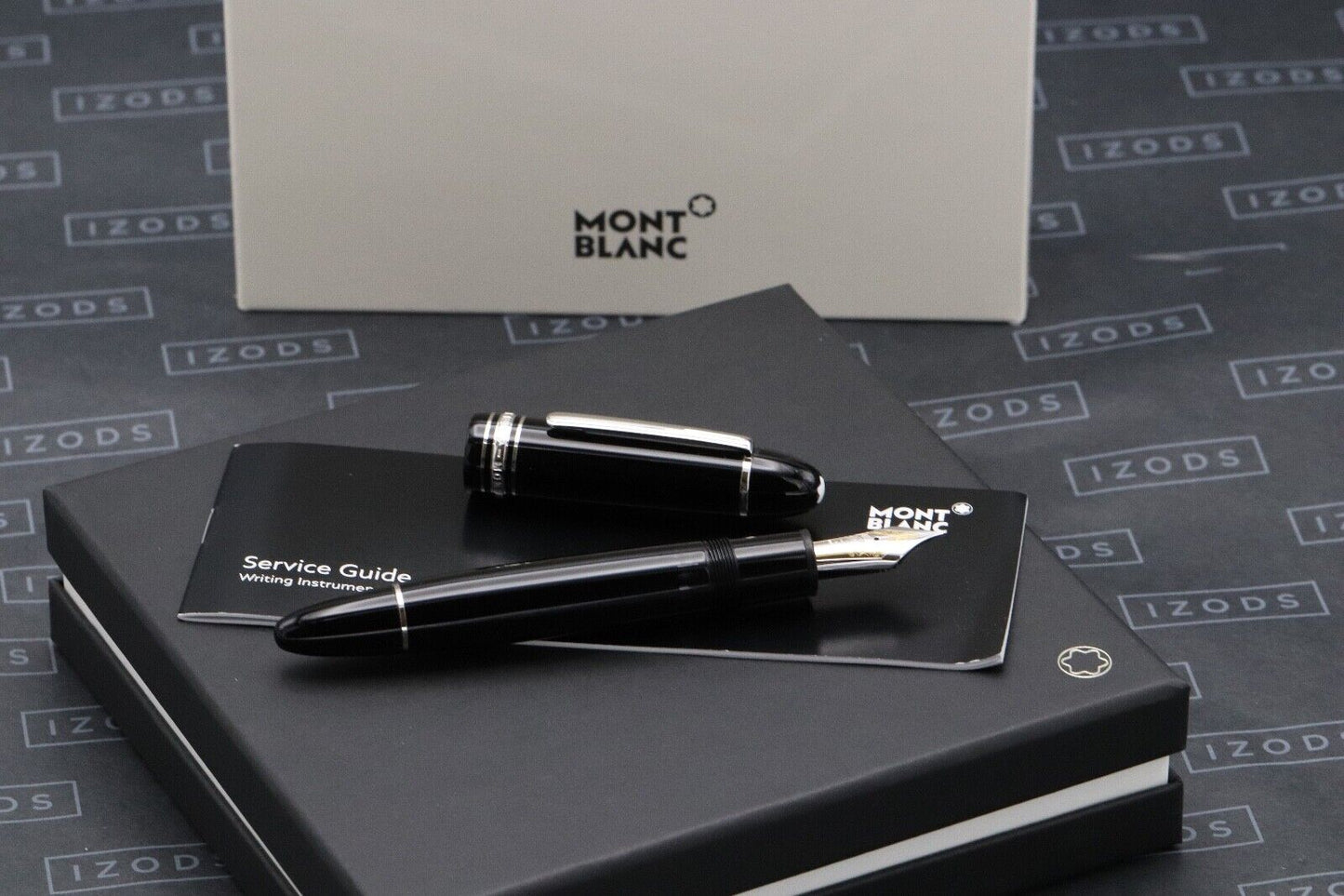 Montblanc Meisterstuck 149 Platinum-Coated Fountain Pen - Fine Nib image 0