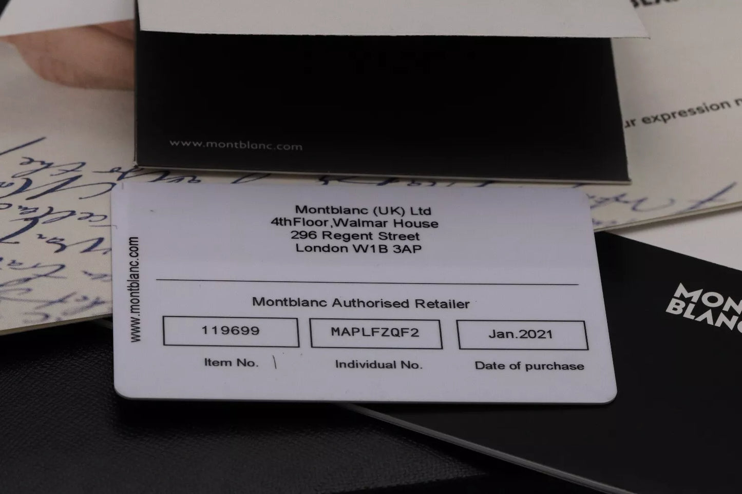 Montblanc Meisterstuck 149 Calligraphy Flex Fountain Pen - UNUSED image 7