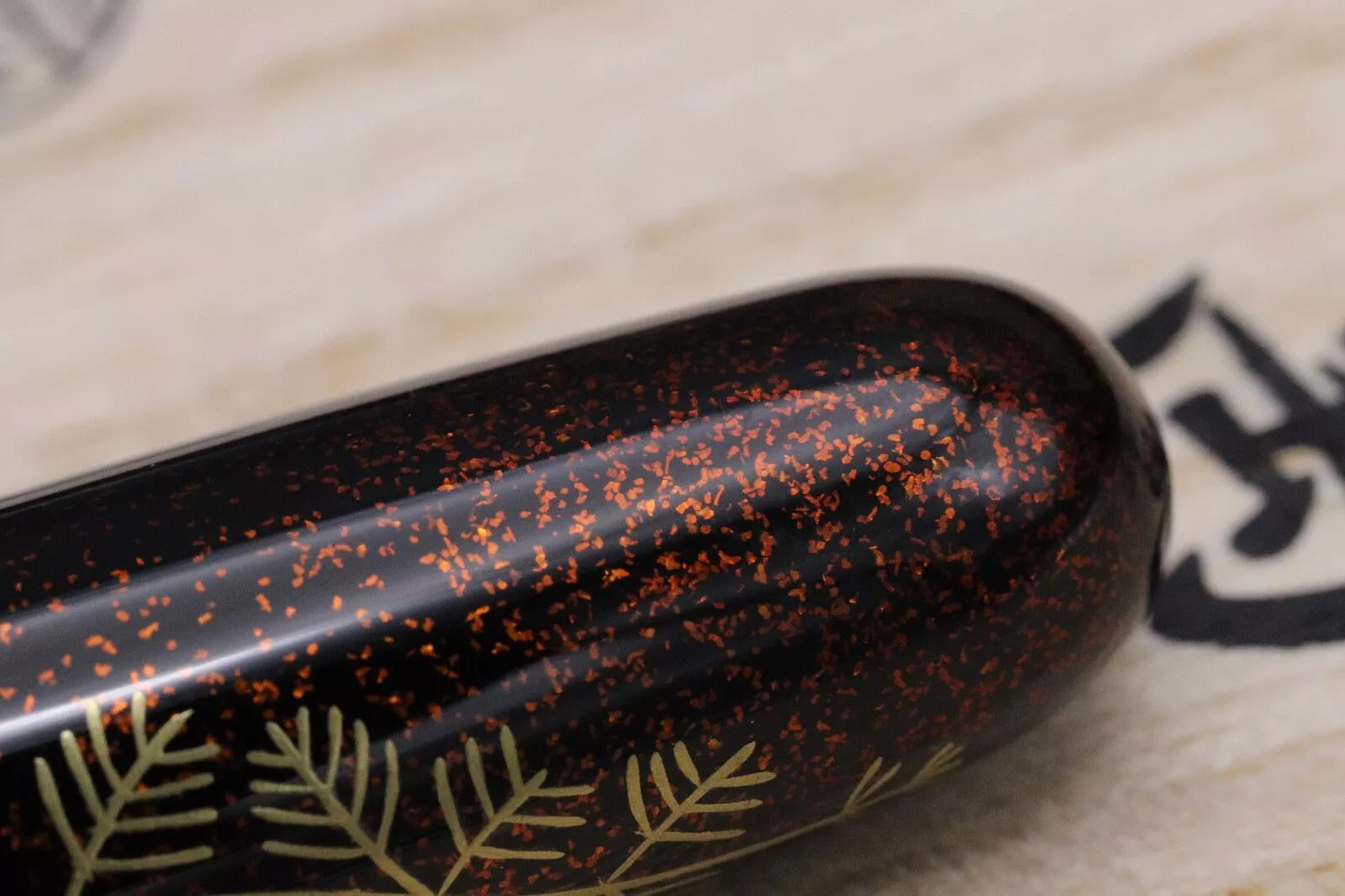 Nakaya Portable Cigar Maki-e Goldfish III Fountain Pen - UNUSED image 7