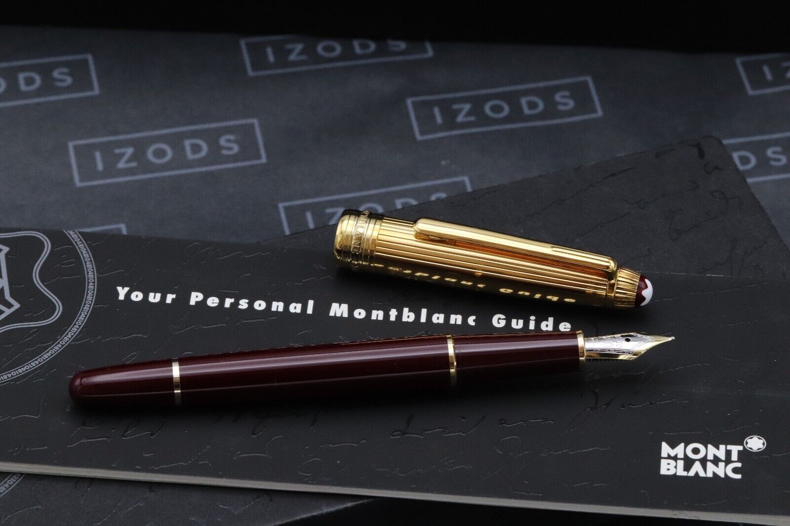 Montblanc Meisterstuck 144 Classique Bordeaux Vermeil Fountain Pen image 1