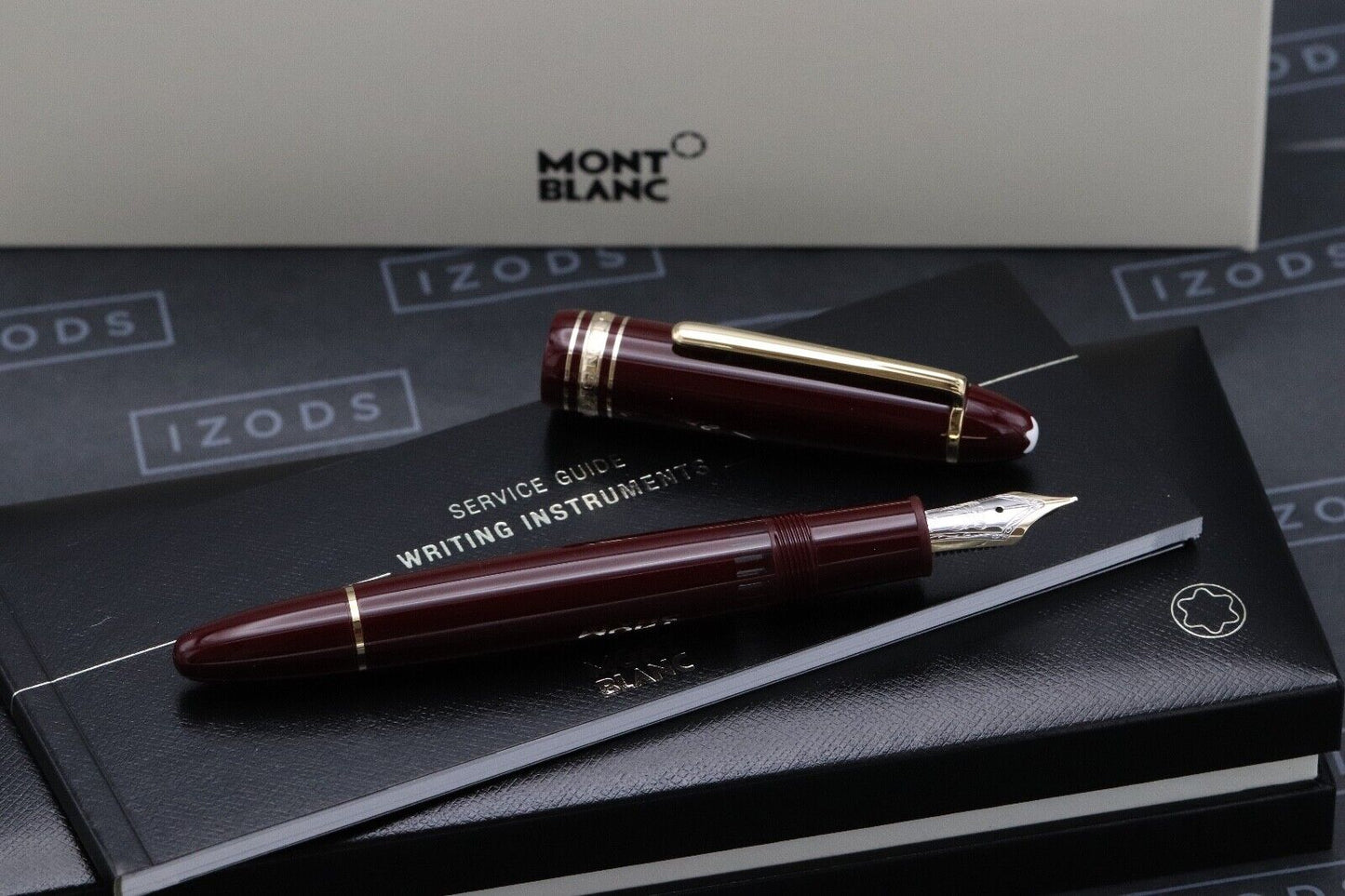 Montblanc Meisterstuck 146 LeGrand Bordeaux Fountain Pen - UNUSED - 1991-92 image 1