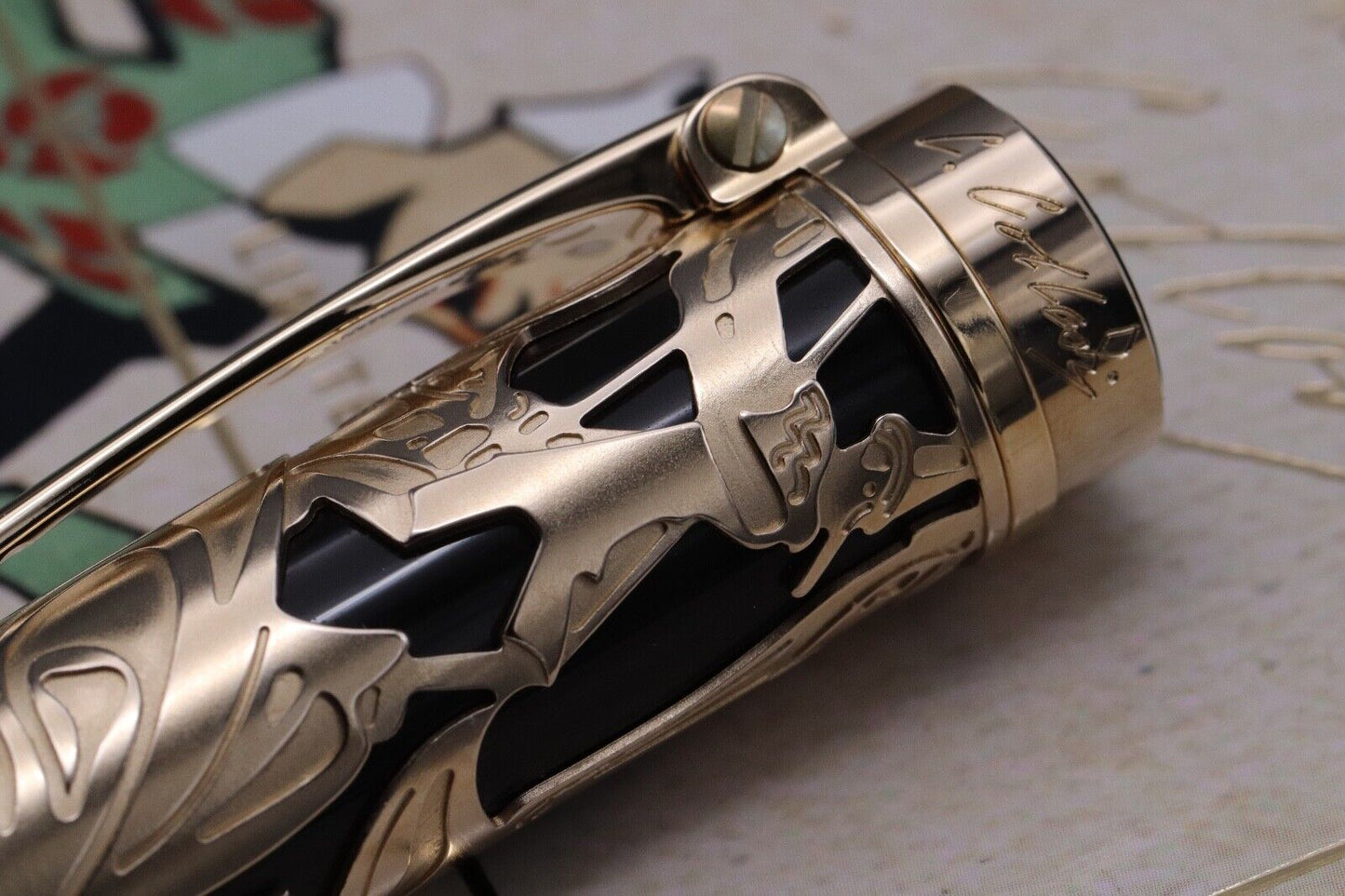 Montblanc Writers Edition Carlo Collodi Ballpoint Pen - UNUSED image 2