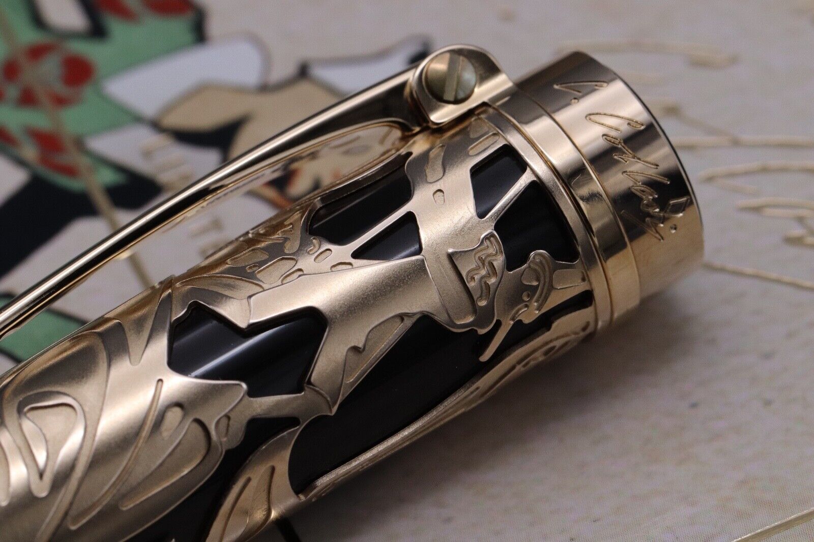 Montblanc Writers Edition Carlo Collodi Ballpoint Pen - UNUSED image 2