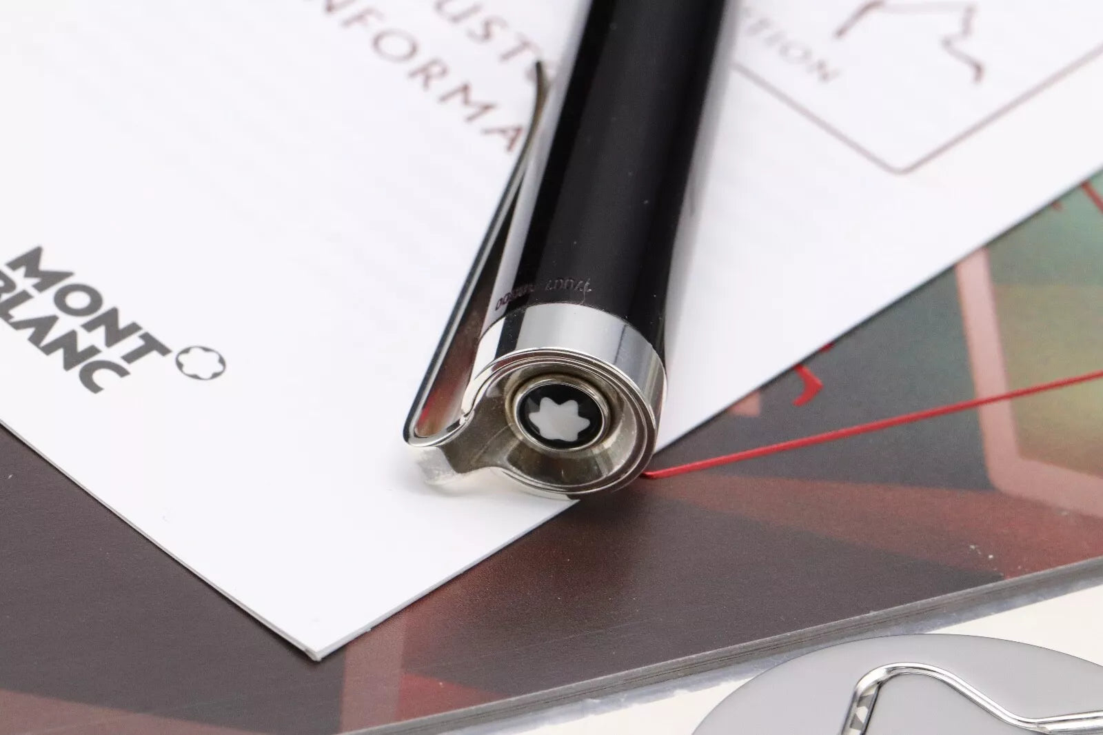 Montblanc Writers Edition Franz Kafka Fountain Pen - UNUSED - Broad Nib image 6