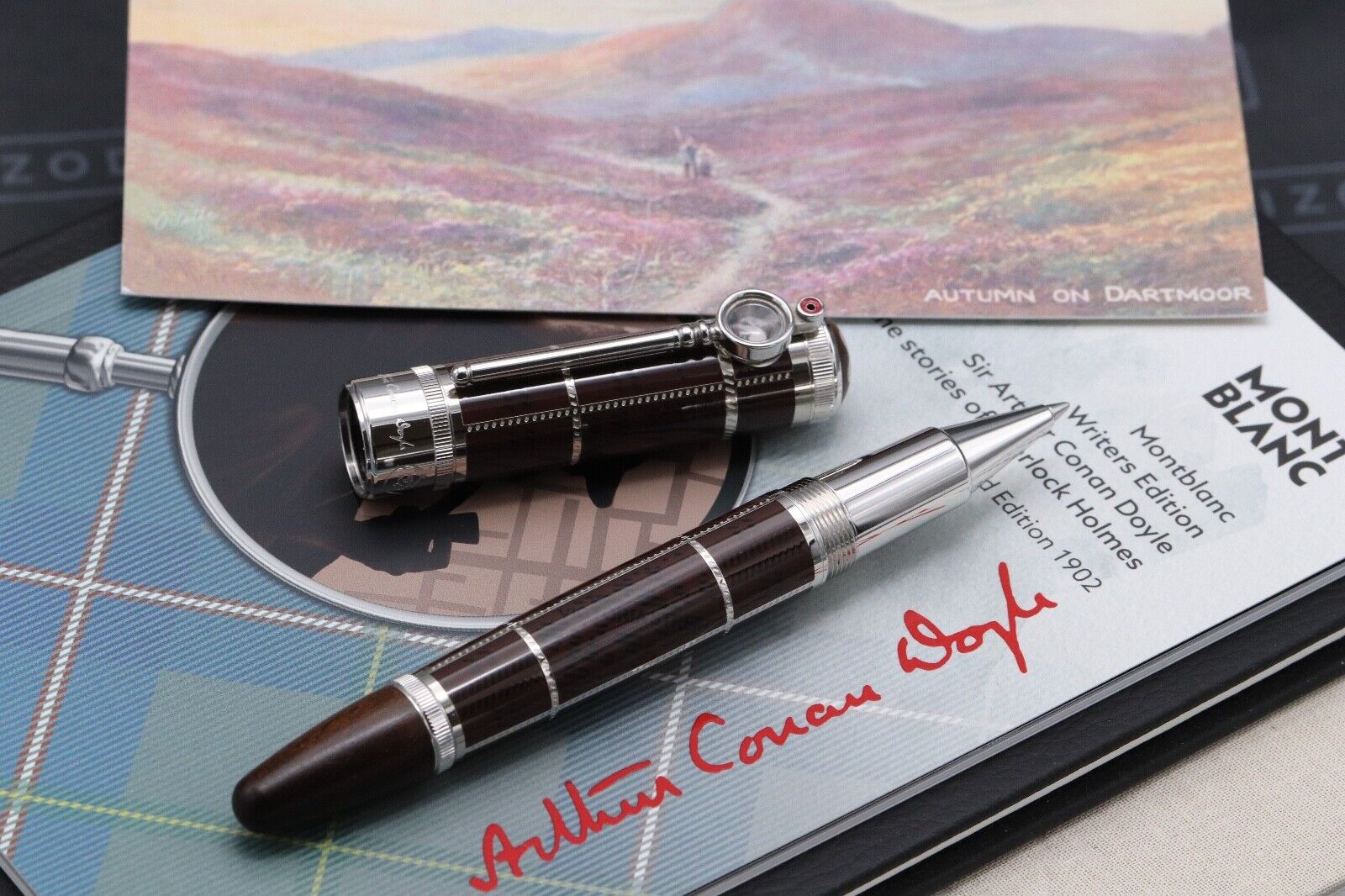 Montblanc Writers Edition Sir Arthur Conan Doyle 1902 Rollerball Pen image 1