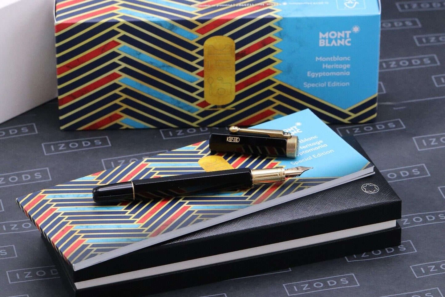 Montblanc Heritage Egyptomania Special Edition Black Fountain Pen image 0