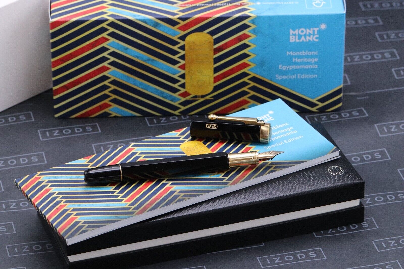Montblanc Heritage Egyptomania Special Edition Black Fountain Pen image 0