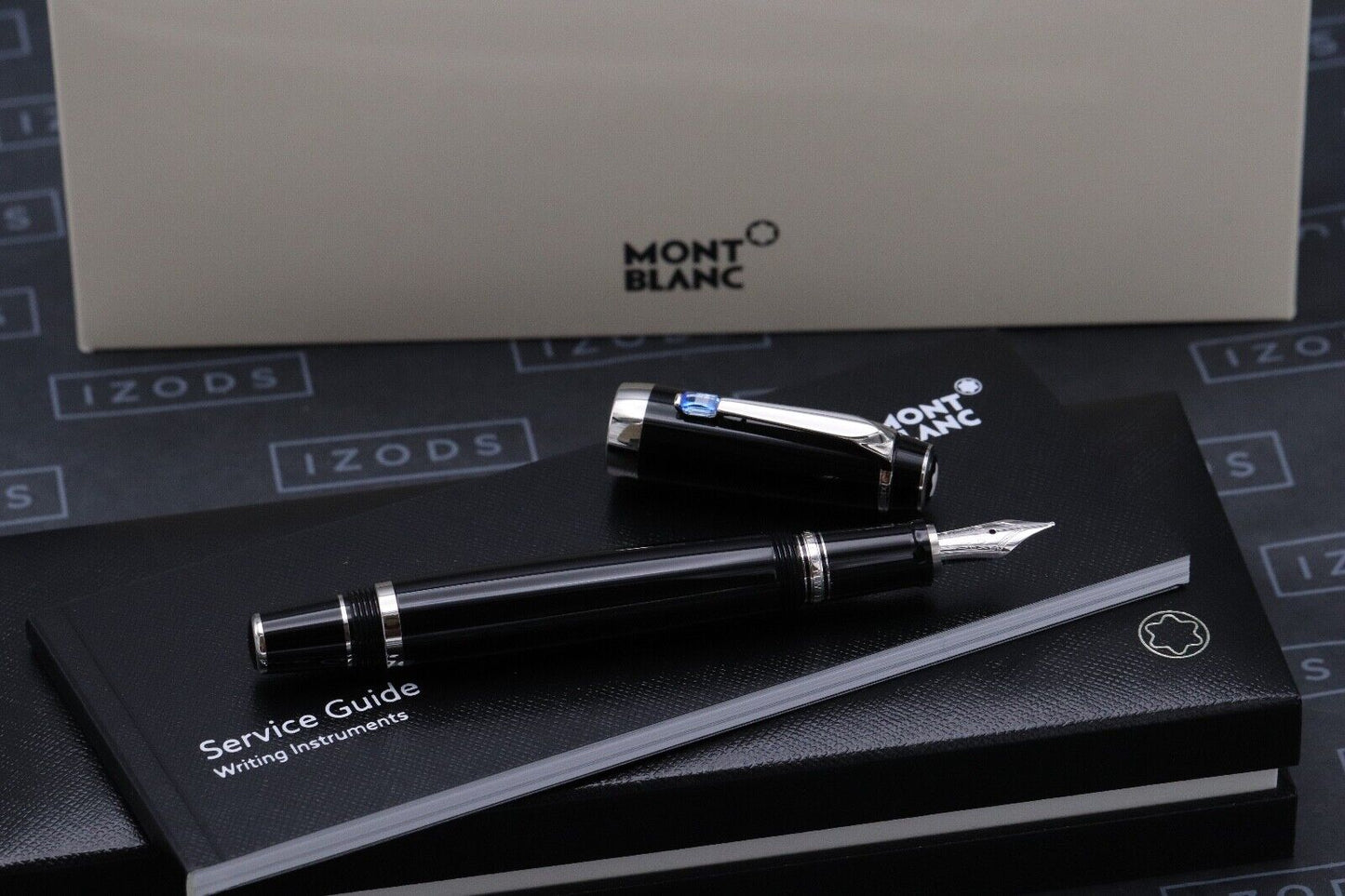 Montblanc Boheme Bleu Midsize Fixed Nib Fountain Pen - UNUSED image 1
