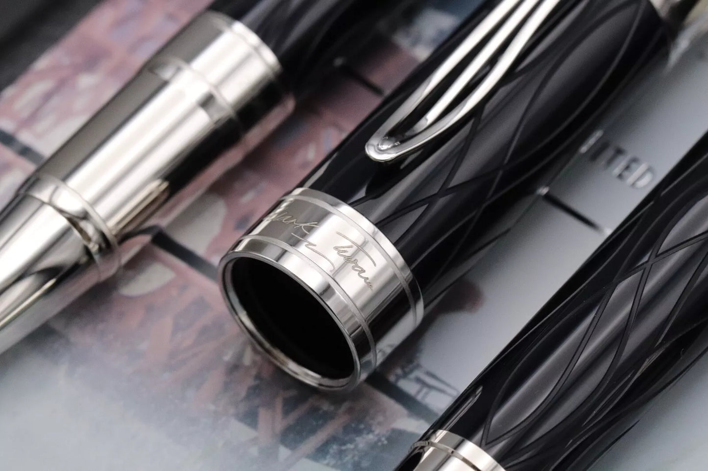Montblanc Mark Twain Writers Edition FP, BP, MP Set - UNUSED image 5