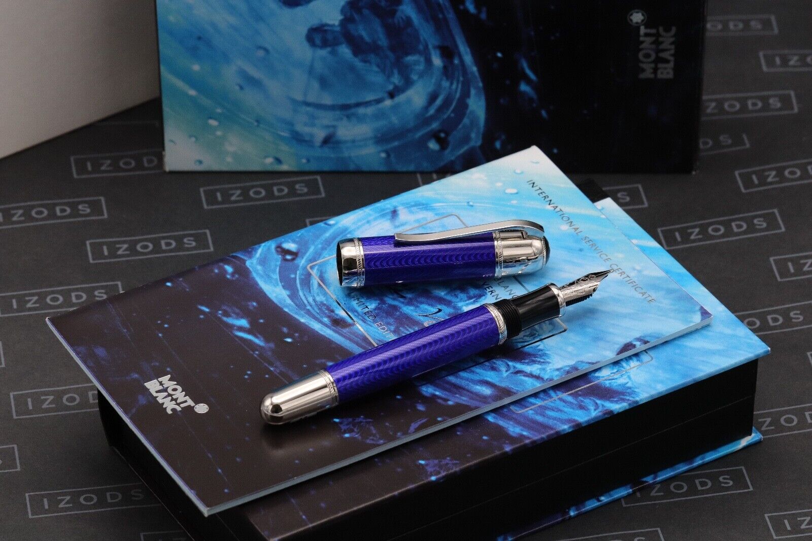 Montblanc Writers Edition Jules Verne Fountain Pen - UNUSED image 0