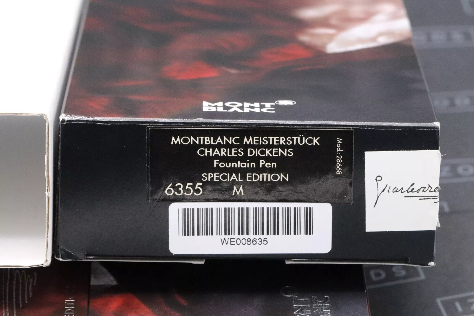Montblanc Writers Edition Charles Dickens Fountain Pen - UNUSED image 11