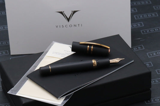 Visconti Homo Sapiens Bronze Age Fountain Pen - UNUSED - 18k Broad Nib image 0