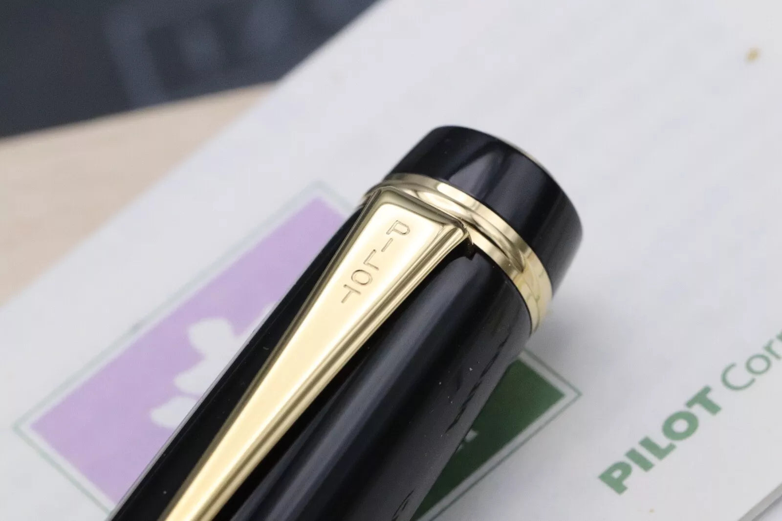 Pilot Custom 845 Urushi Black Fountain Pen - INKED ONCE image 6