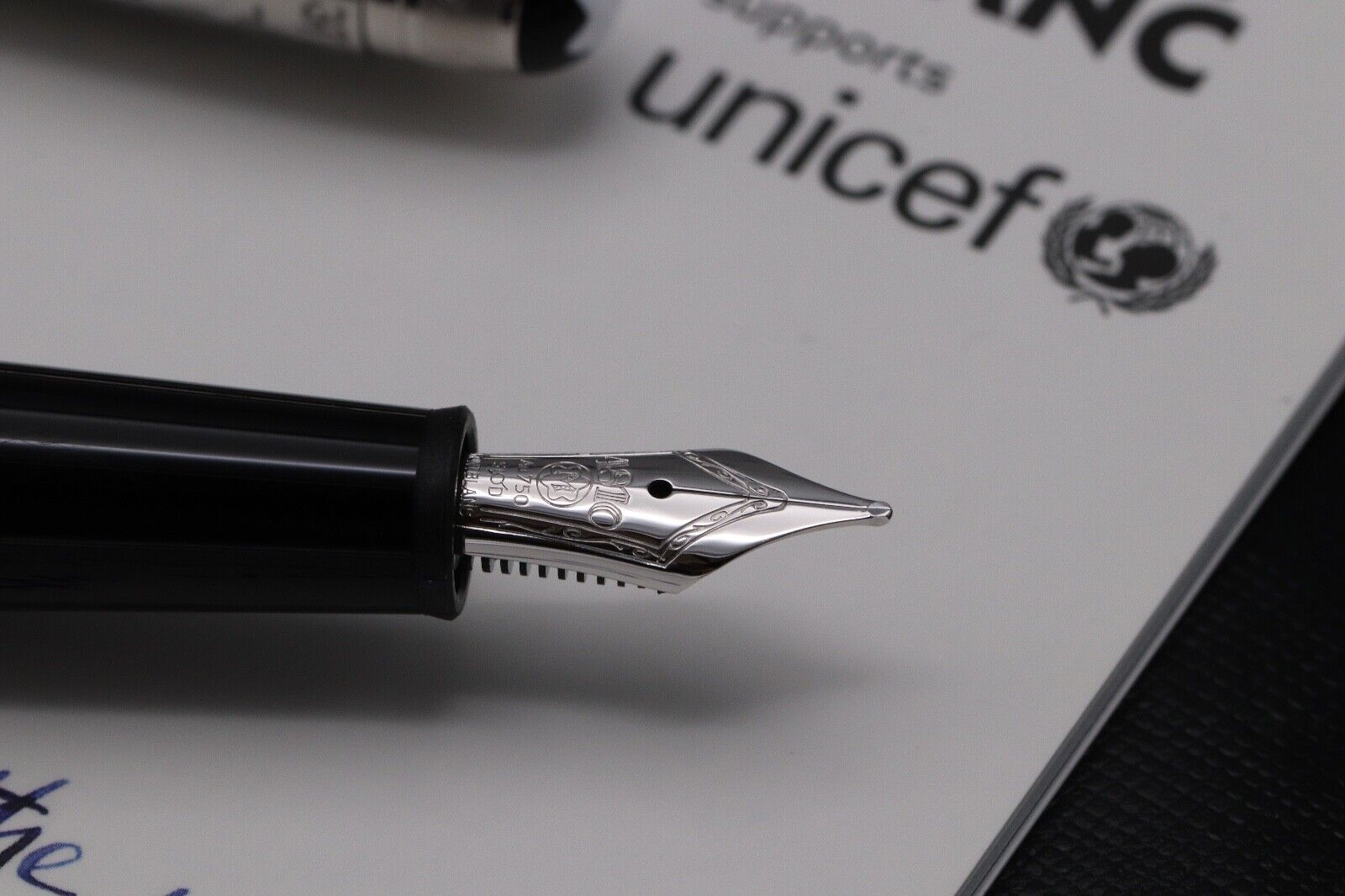 Montblanc Meisterstuck Classique UNICEF Doue Fountain Pen - UNUSED image 2