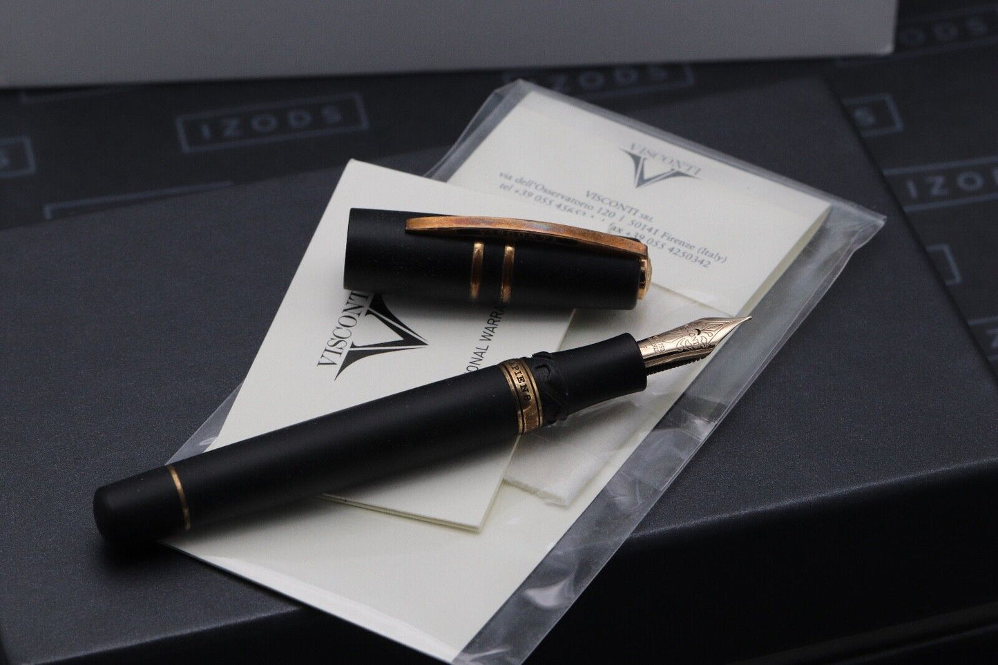Visconti Homo Sapiens Bronze Age Fountain Pen - 18k Fine image 1