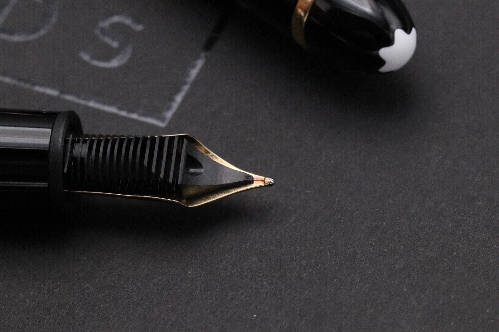 Montblanc Meisterstuck 146 LeGrand Gold-Coated Fountain Pen - Serviced by MB 24 image 3