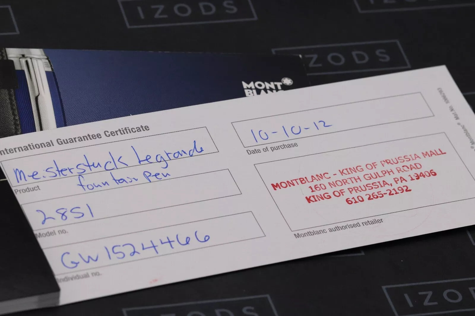 Montblanc Meisterstuck 146 LeGrand Platinum-Coated Fountain Pen image 8