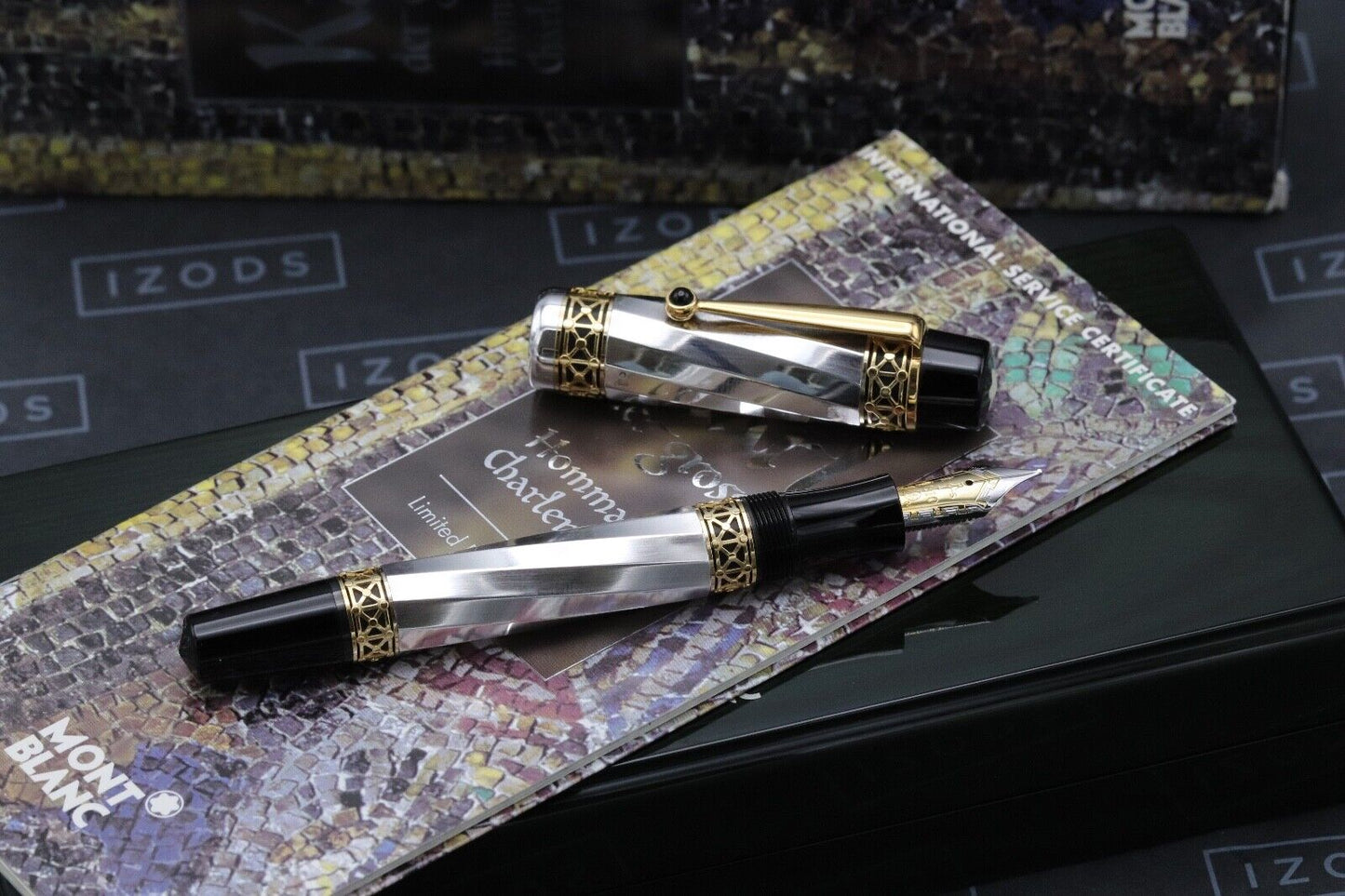 Montblanc Patron Of Art Karl Der Grosse Charlemagne 4810 Fountain Pen – UNUSED image 1