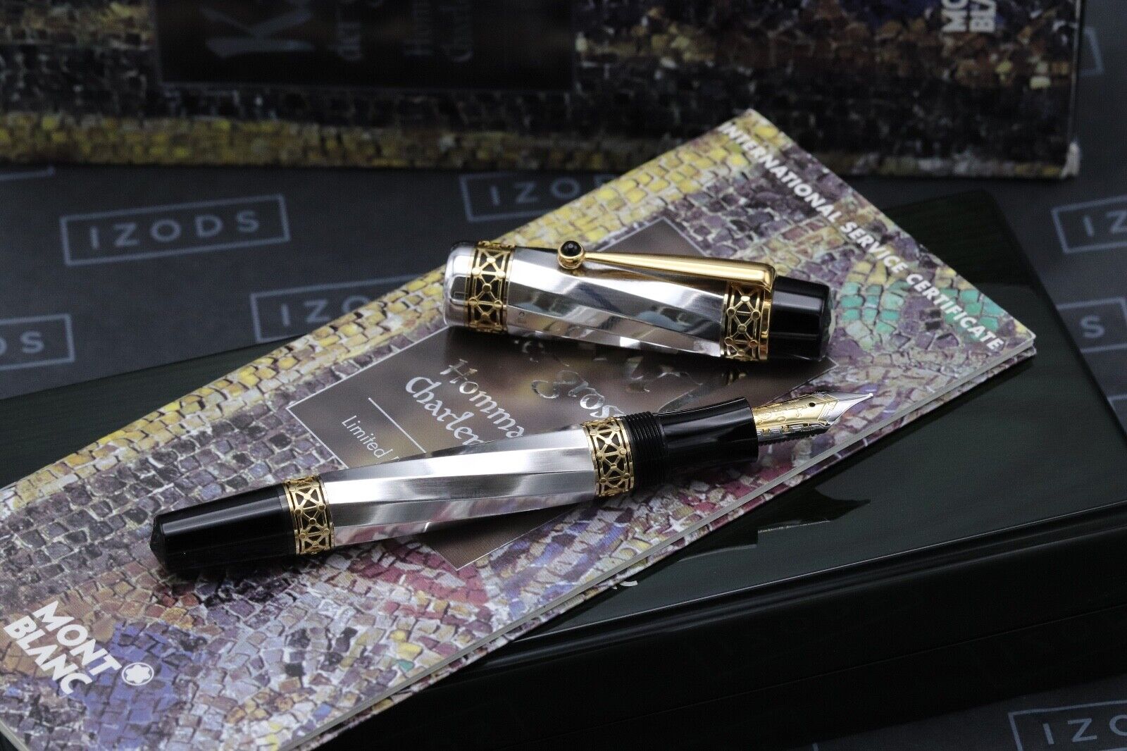 Montblanc Patron Of Art Karl Der Grosse Charlemagne 4810 Fountain Pen – UNUSED image 1