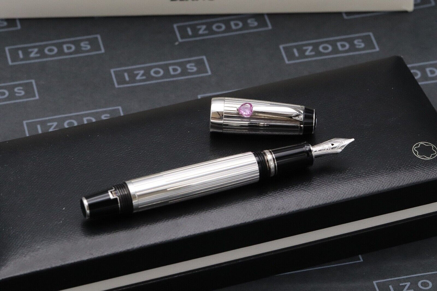 Montblanc Boheme Je T'aime Sterling Silver Fountain Pen image 1