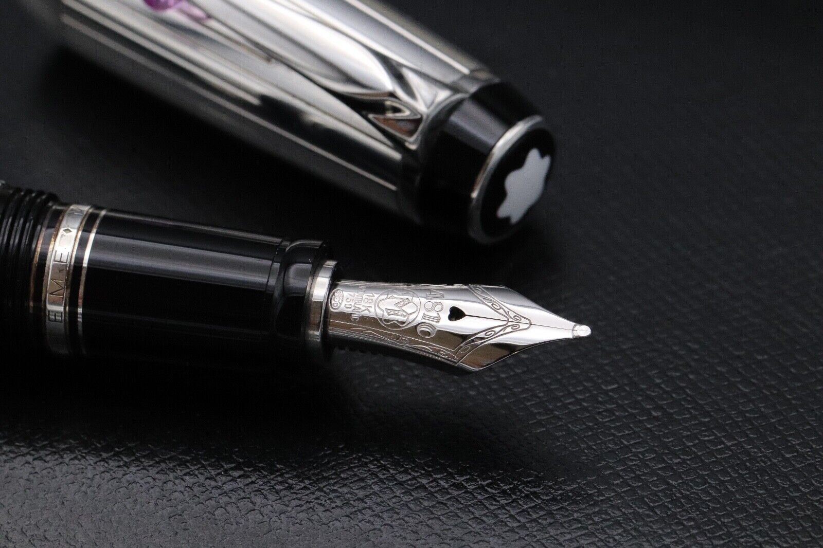 Montblanc Boheme Je T'aime Sterling Silver Fountain Pen image 2