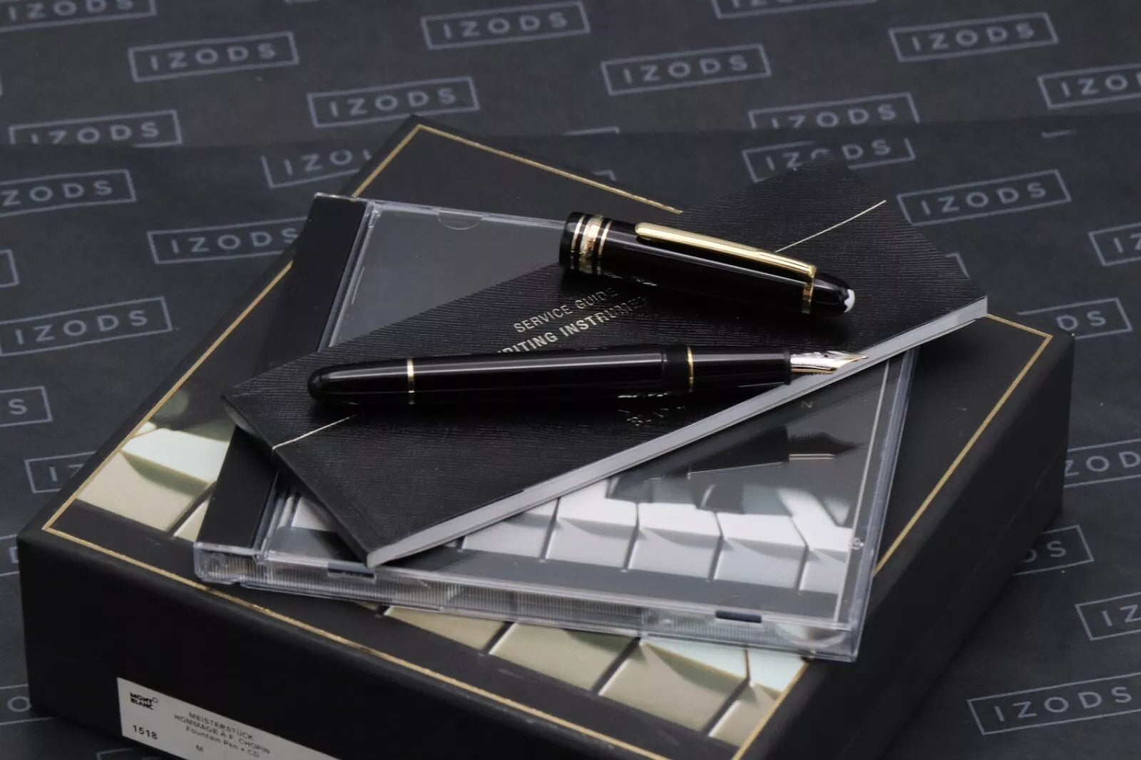 Montblanc Meisterstuck Chopin Classique Gold Line Fountain Pen - UNUSED image 0