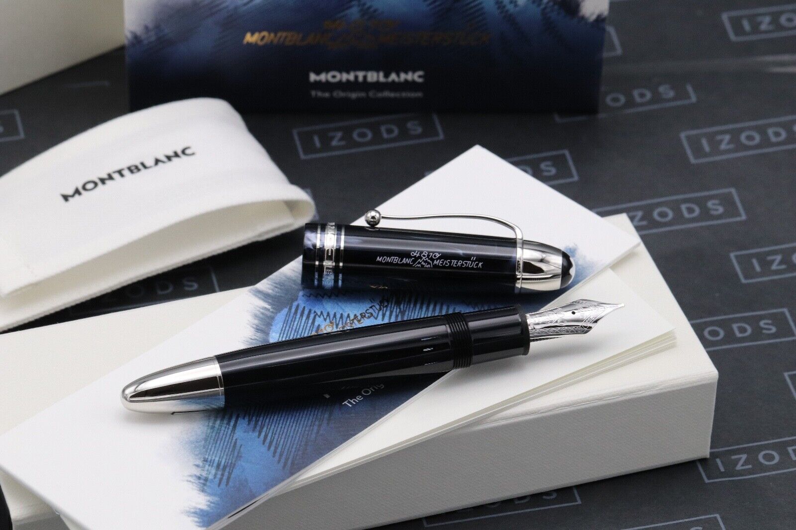 Montblanc Meisterstuck 149 'The Origin Collection' Black Fountain Pen - UNUSED image 1