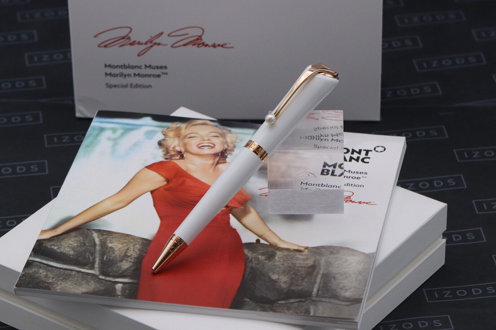 Montblanc Muses Marilyn Monroe White Ballpoint Pen - UNUSED image 0