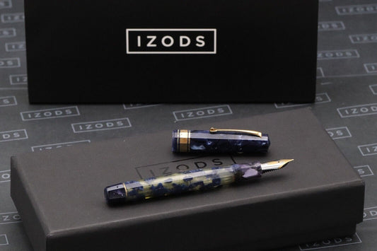 Omas Extra Paragon Lucens Blue Royale Celluloid LE Fountain Pen image 0