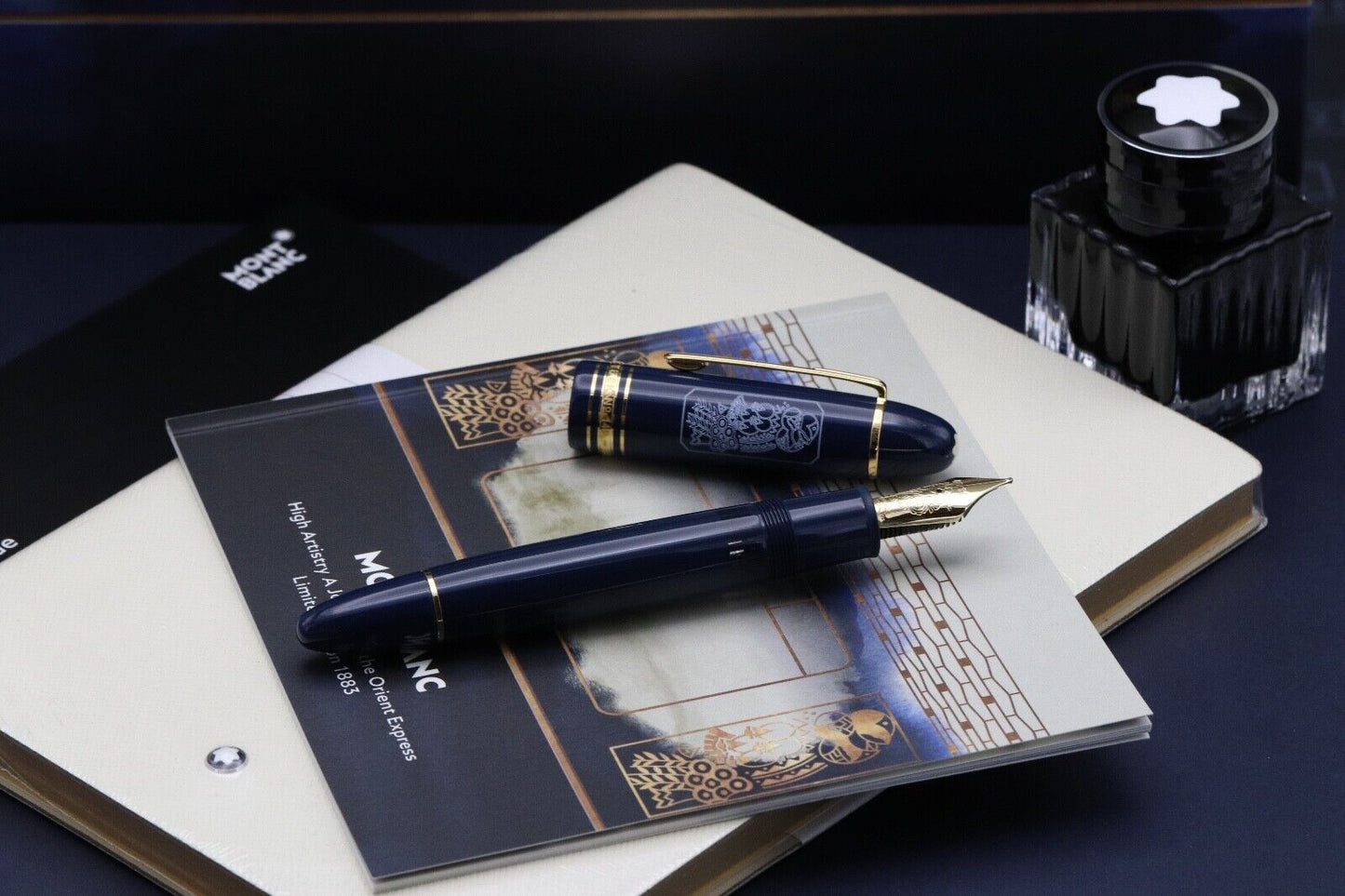 Montblanc Meisterstuck 149 Orient Express LE1883 Fountain Pen image 0