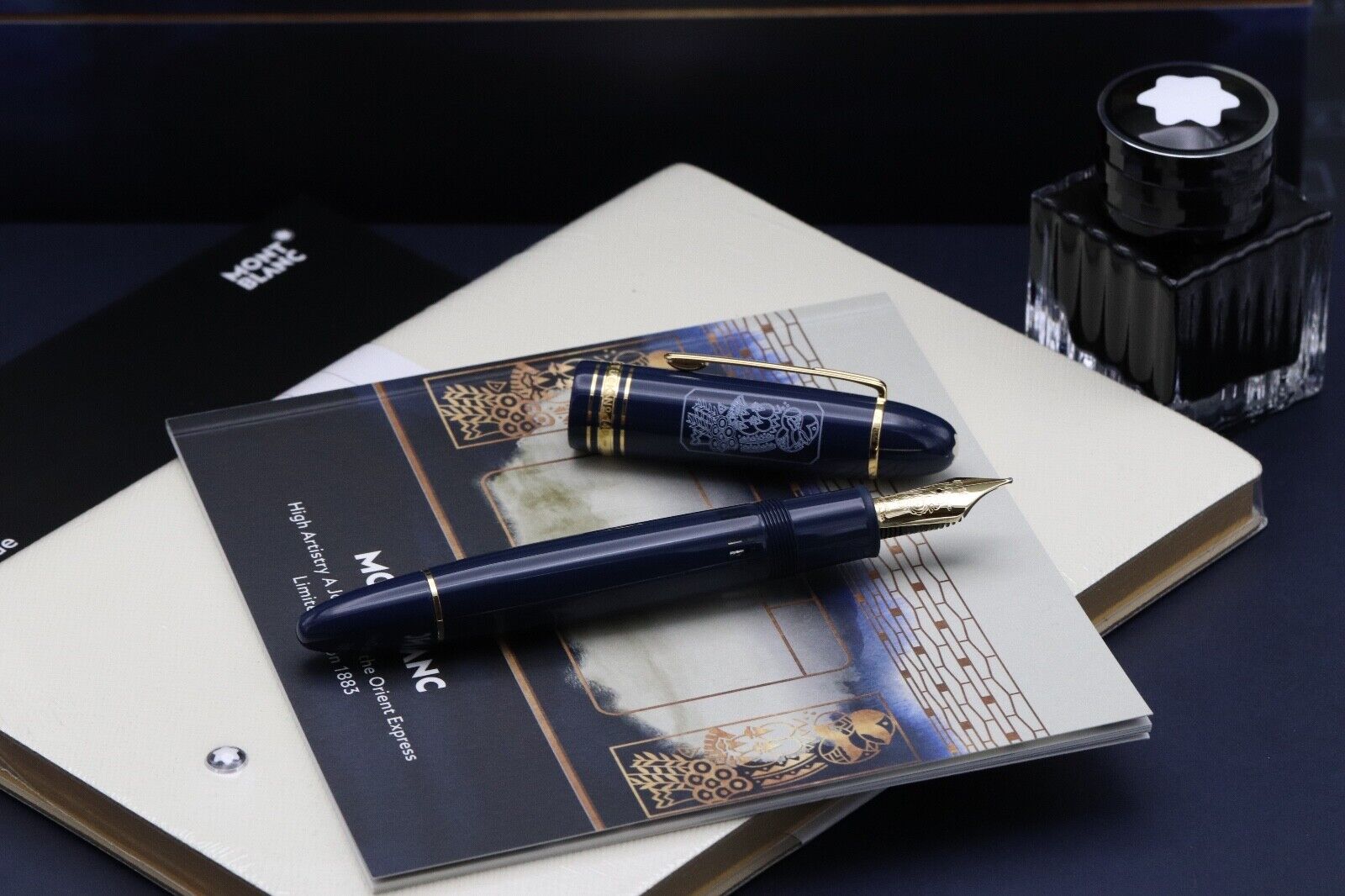Montblanc Meisterstuck 149 Orient Express LE1883 Fountain Pen image 0