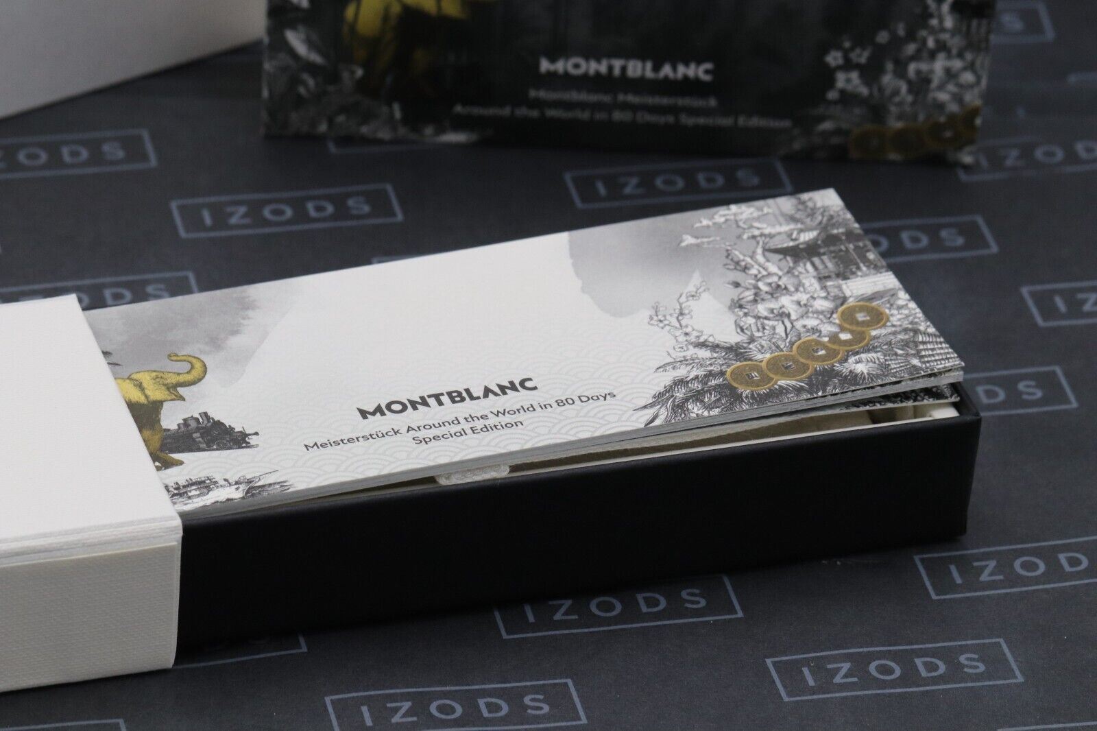 Montblanc Meisterstuck Classique Around The World in 80 Days Fountain Pen UNUSED image 8