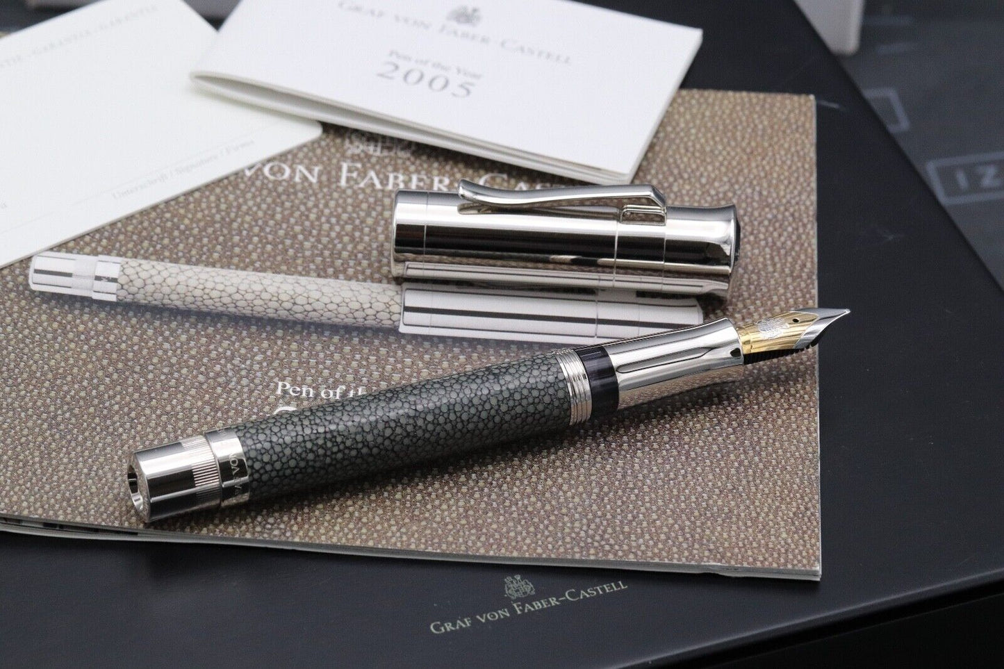 Graf von Faber-Castell Pen of the Year 2005 Galuchet Fountain Pen - UNUSED image 1