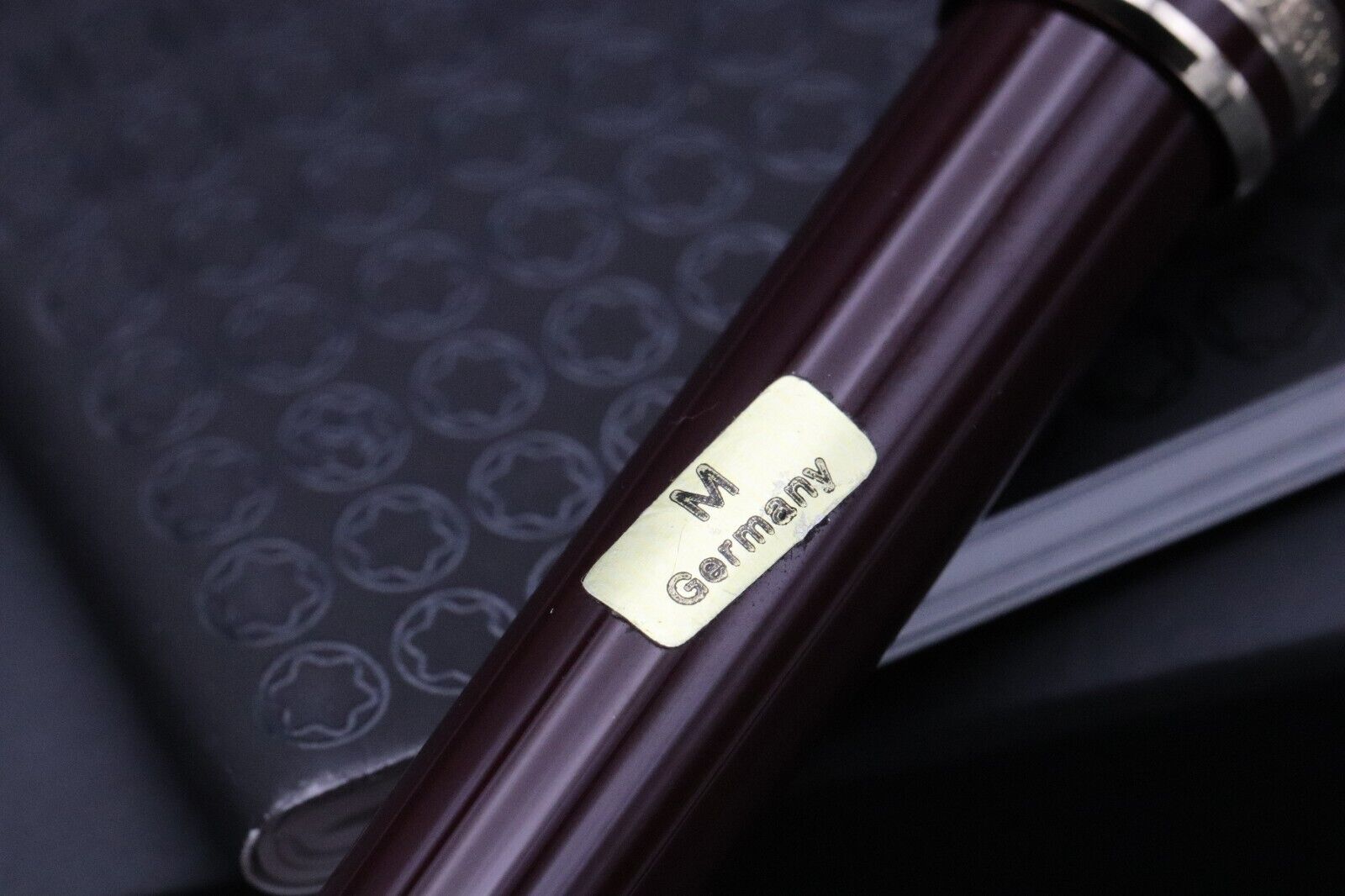 Montblanc Meisterstück 114 Mozart Bordeaux Fountain Pen - NEVER INKED image 4