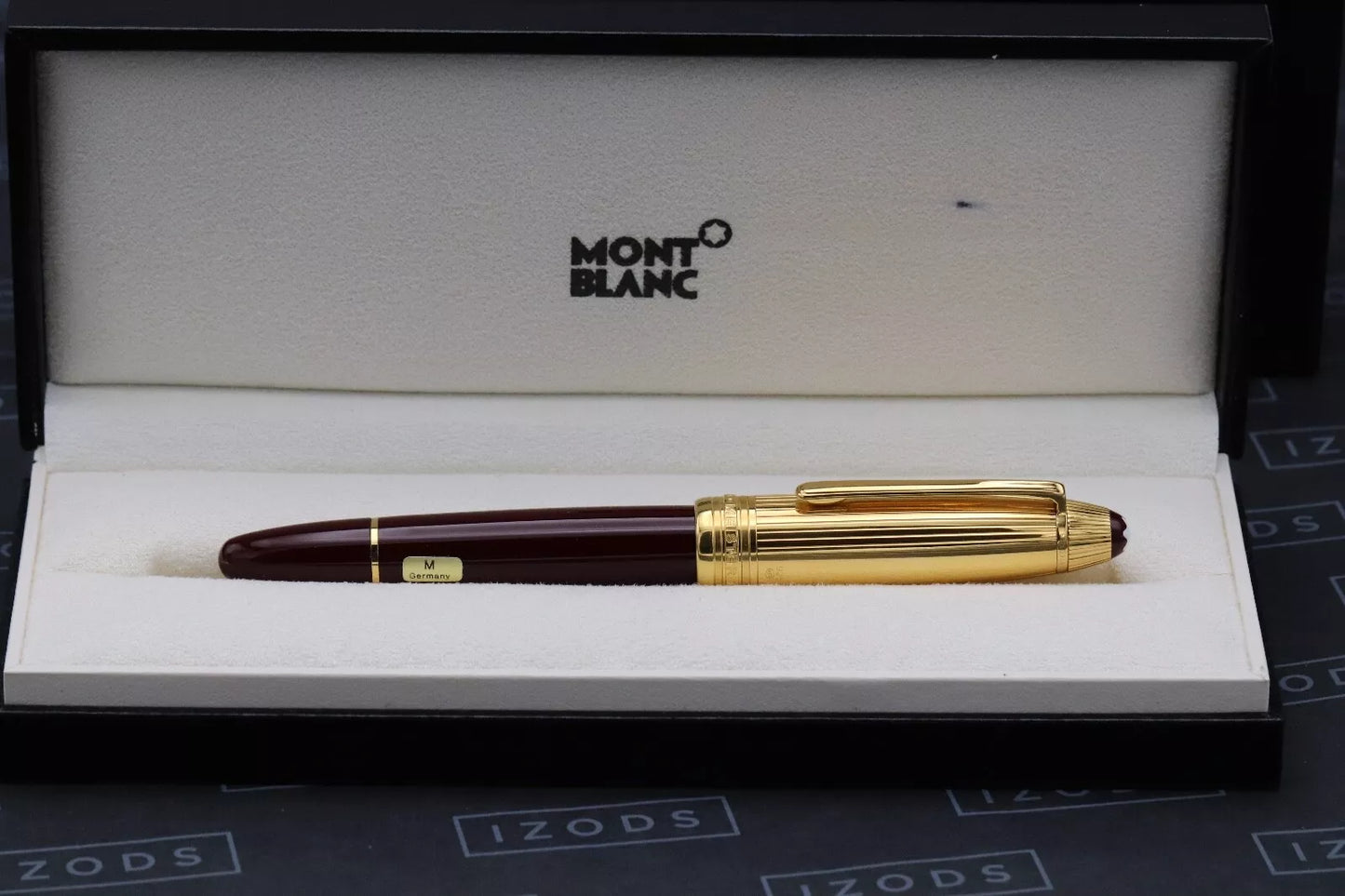 Montblanc Meisterstuck 146 LeGrand Bordeaux Vermeil Fountain Pen - UNUSED image 8