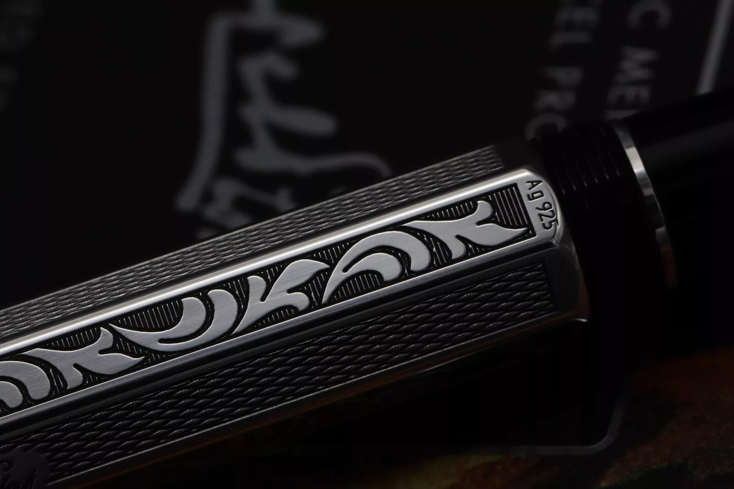 Montblanc Writers Edition Marcel Proust Fountain Pen - NEVER INKED - Broad Nib image 7