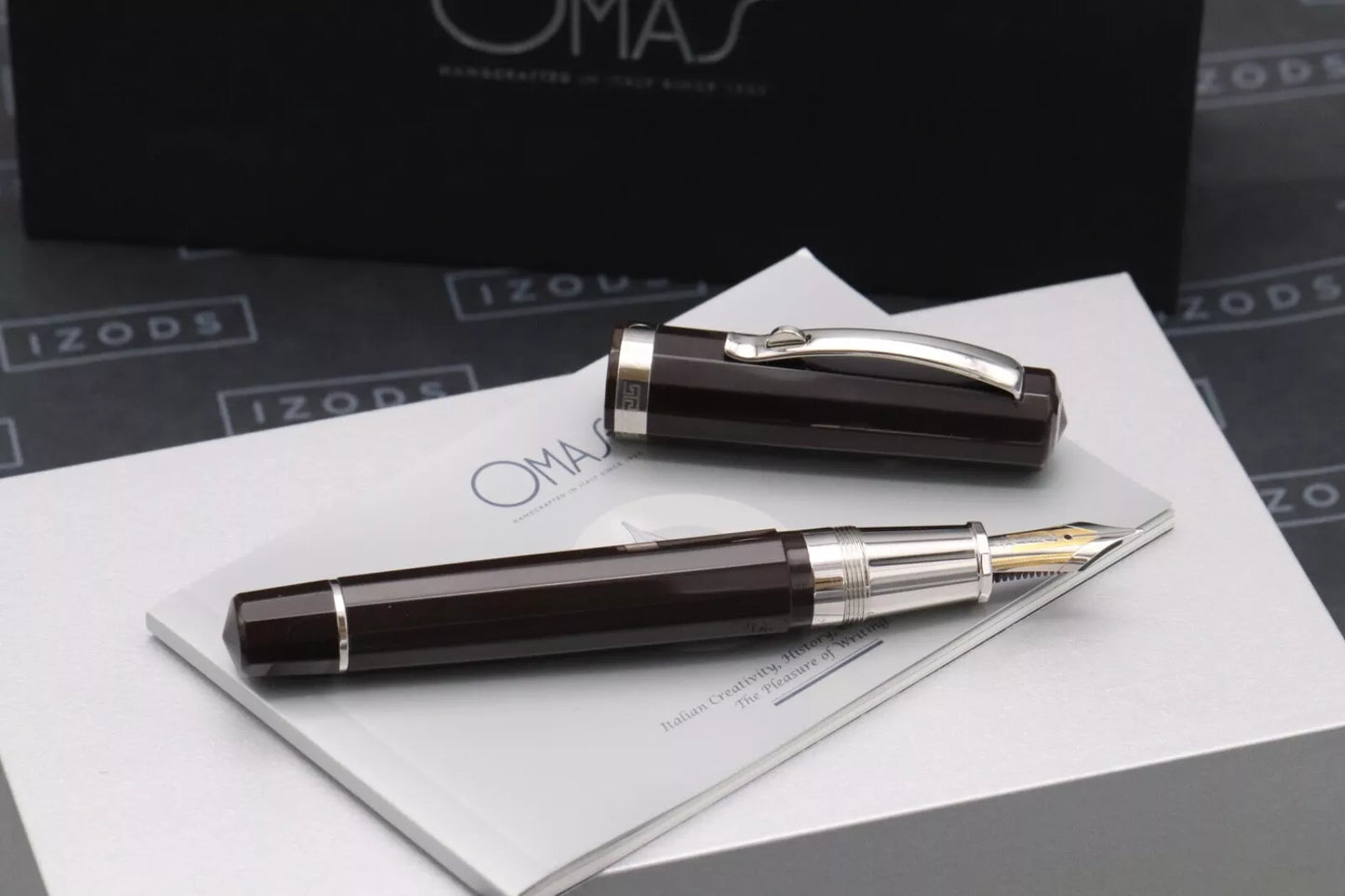 Omas Grand Paragon Fashion Brown Limited Edition Fountain Pen image 1