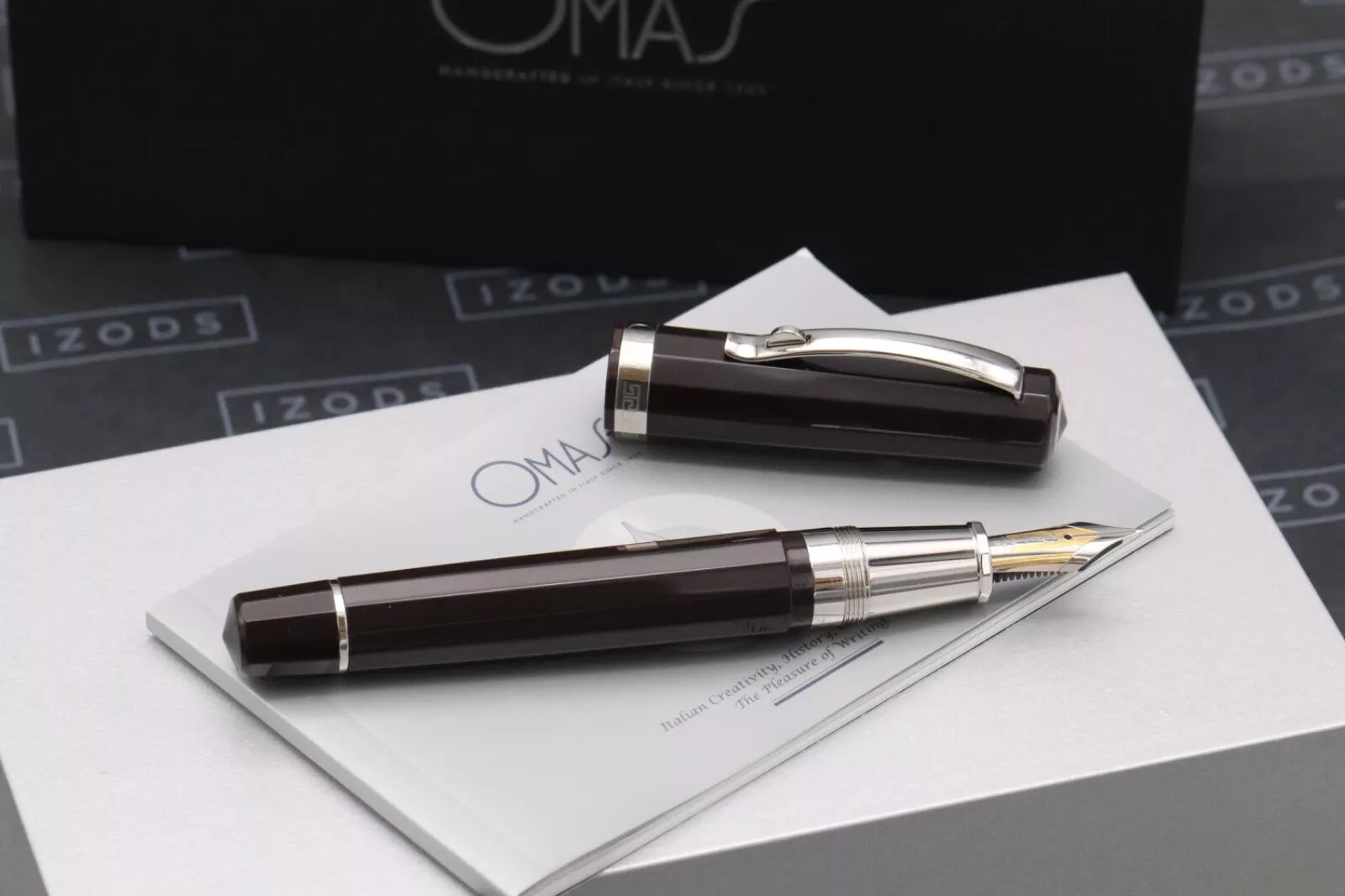 Omas Grand Paragon Fashion Brown Limited Edition Fountain Pen image 1