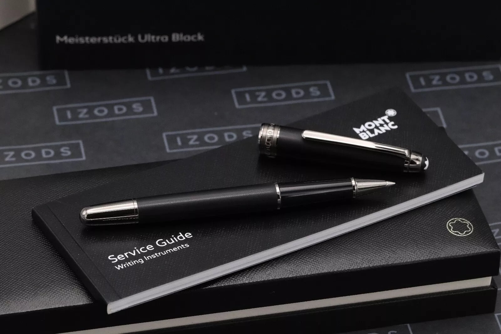 Montblanc Meisterstuck Classique Ultra Black Rollerball / Fineliner Pen image 5