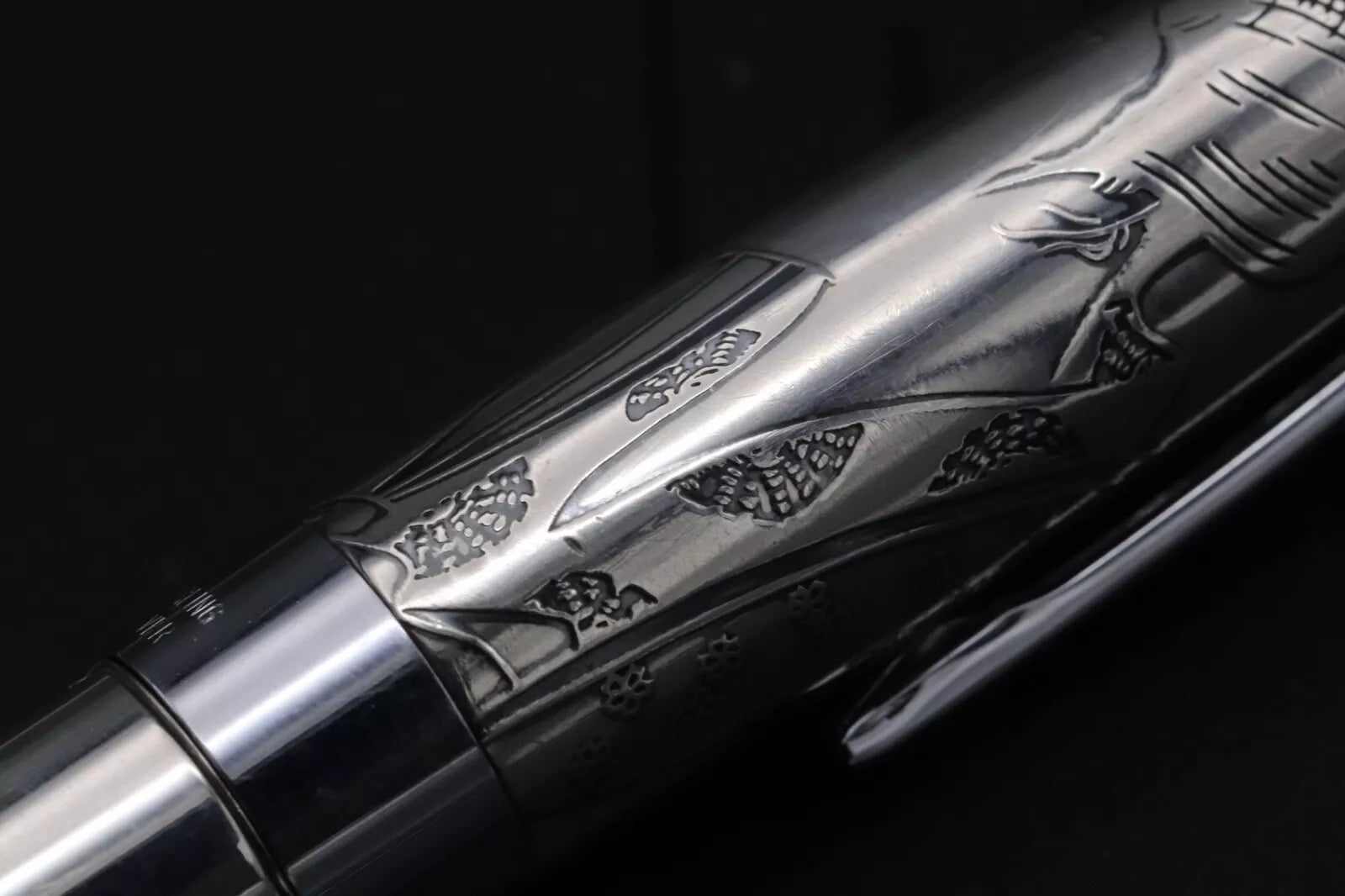 Pilot Sterling Silver Geisha Fountain Pen - 1976 image 3