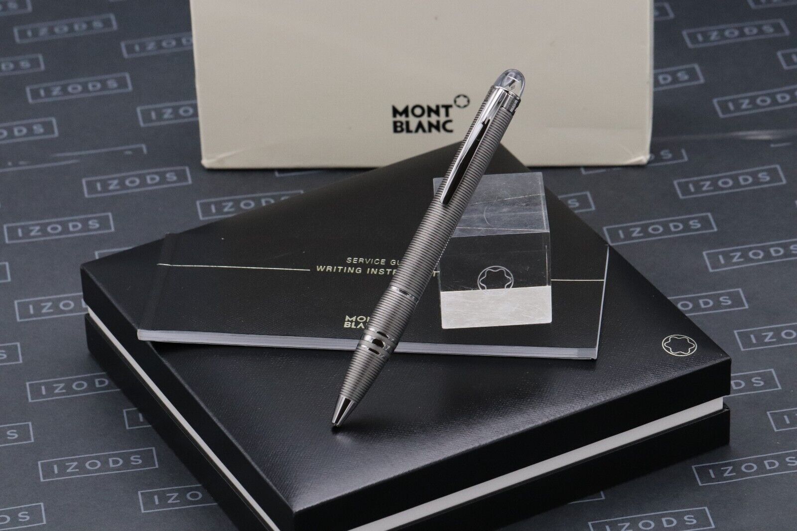 Montblanc Starwalker Midnight Black Metal Ballpoint Pen image 0