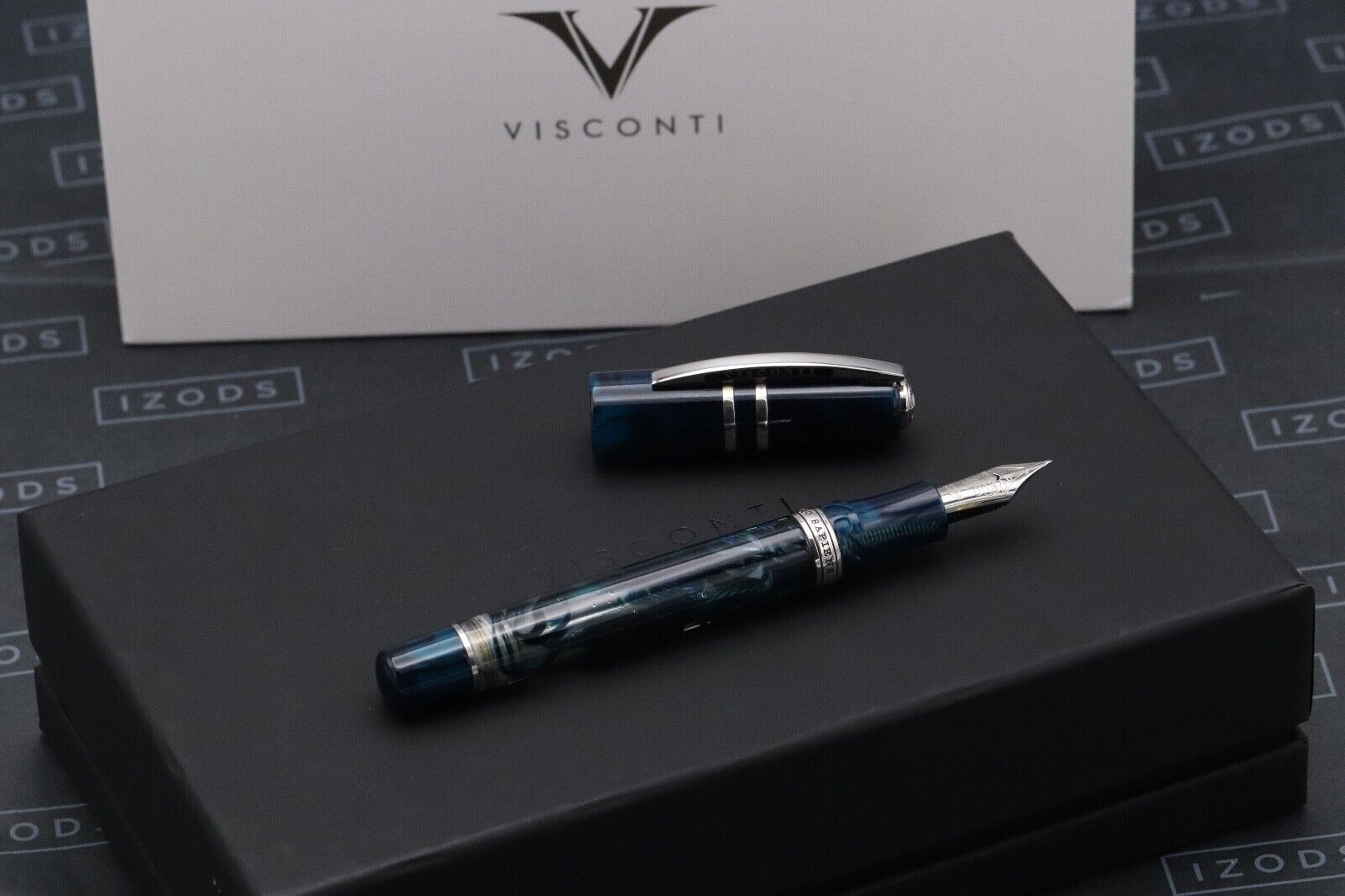 Visconti Homo Sapiens Crystal Swirl LE Fountain Pen – 23k Extra Fine image 0