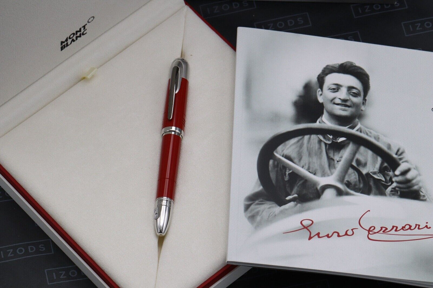 Montblanc Great Characters Enzo Ferrari Special Edition Fountain Pen - Fine Nib image 10