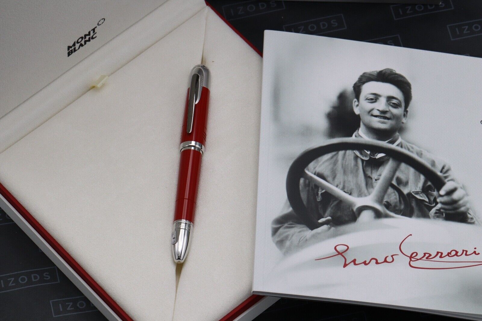 Montblanc Great Characters Enzo Ferrari Special Edition Fountain Pen - Fine Nib image 10