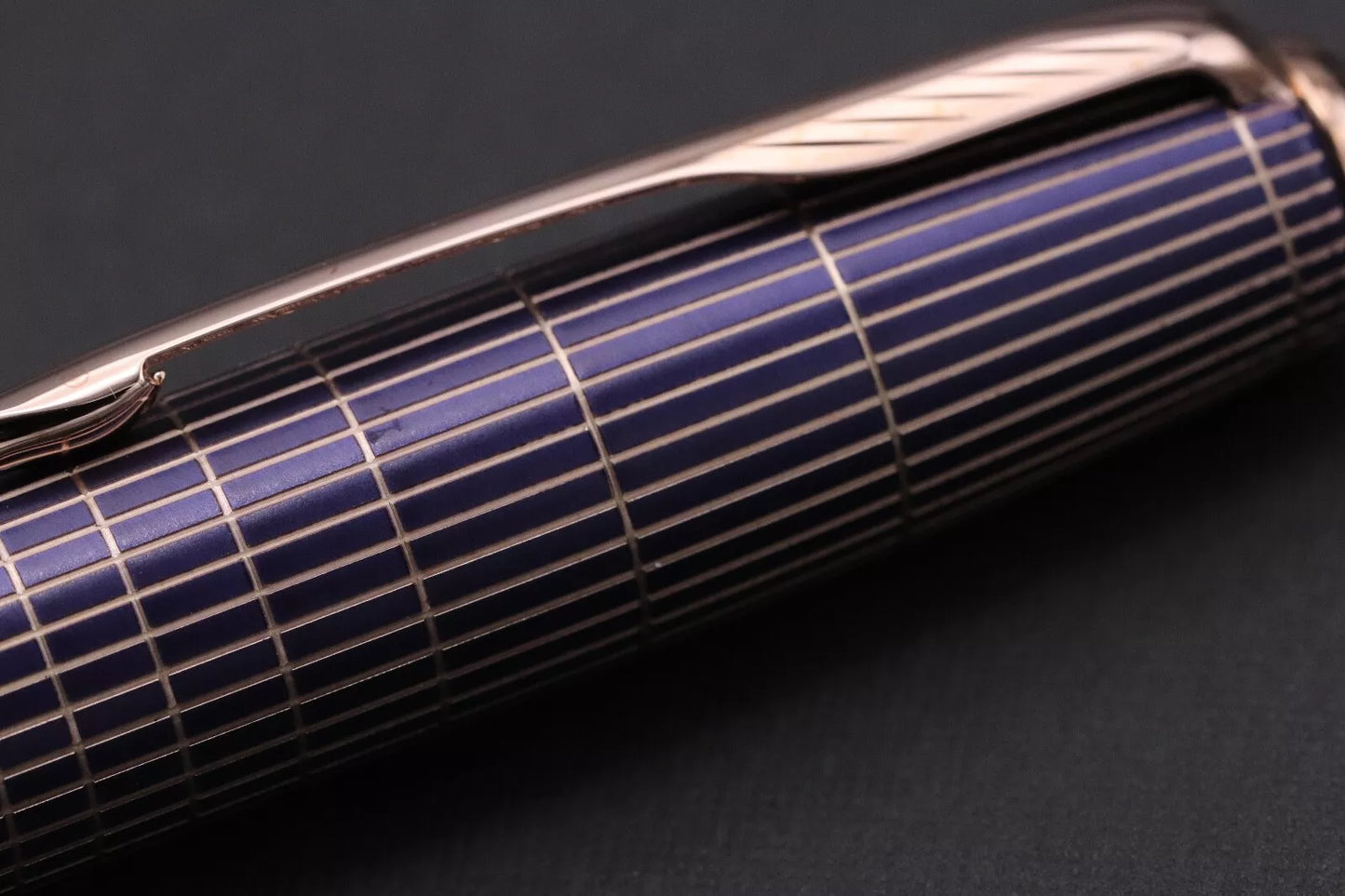 Parker Sonnet Contort Cisele Purple Special Edition Fountain Pen image 7