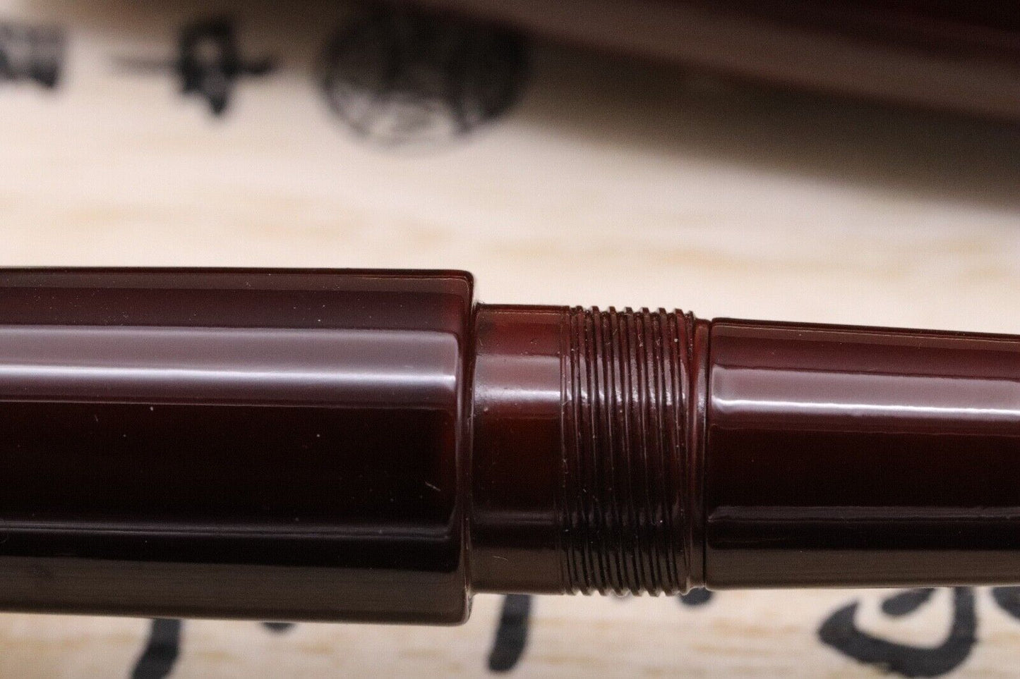 Nakaya Portable Writer Aka-Tamenuri Fountain Pen - UNUSED image 4