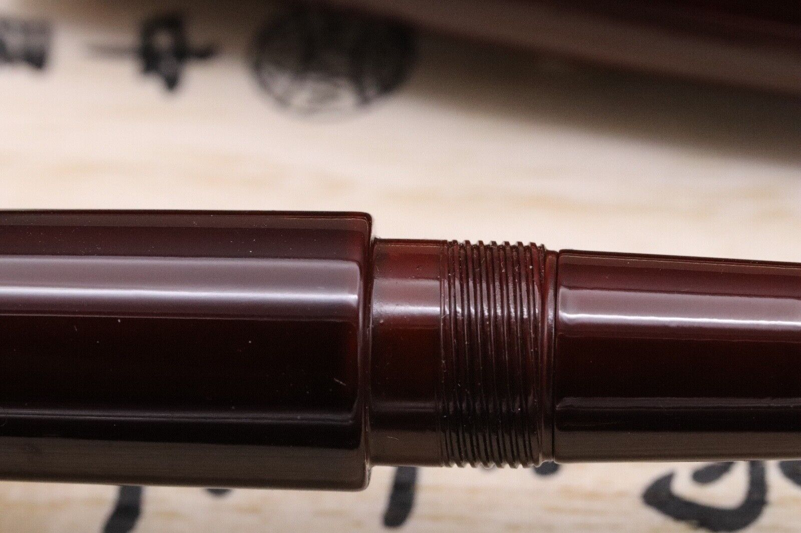 Nakaya Portable Writer Aka-Tamenuri Fountain Pen - UNUSED image 4