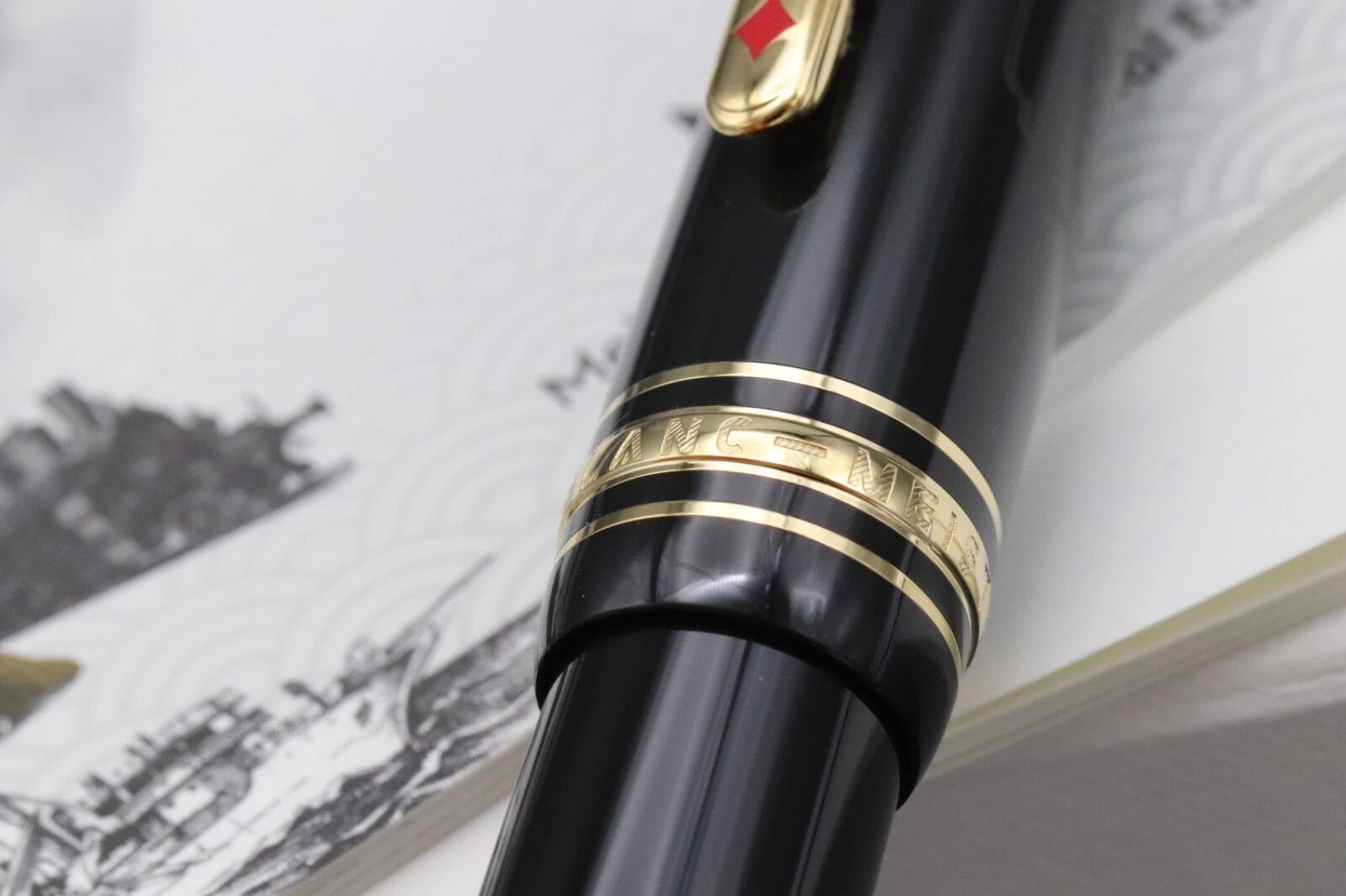 Montblanc Meisterstuck LeGrand Around The World in 80 Days Fountain Pen image 4